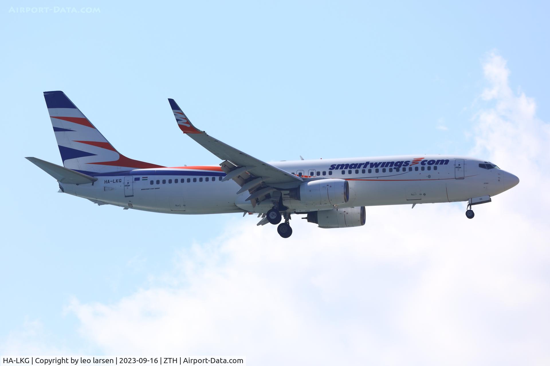 HA-LKG, 2001 Boeing 737-8CX C/N 32362, ZTH 16.9.2023