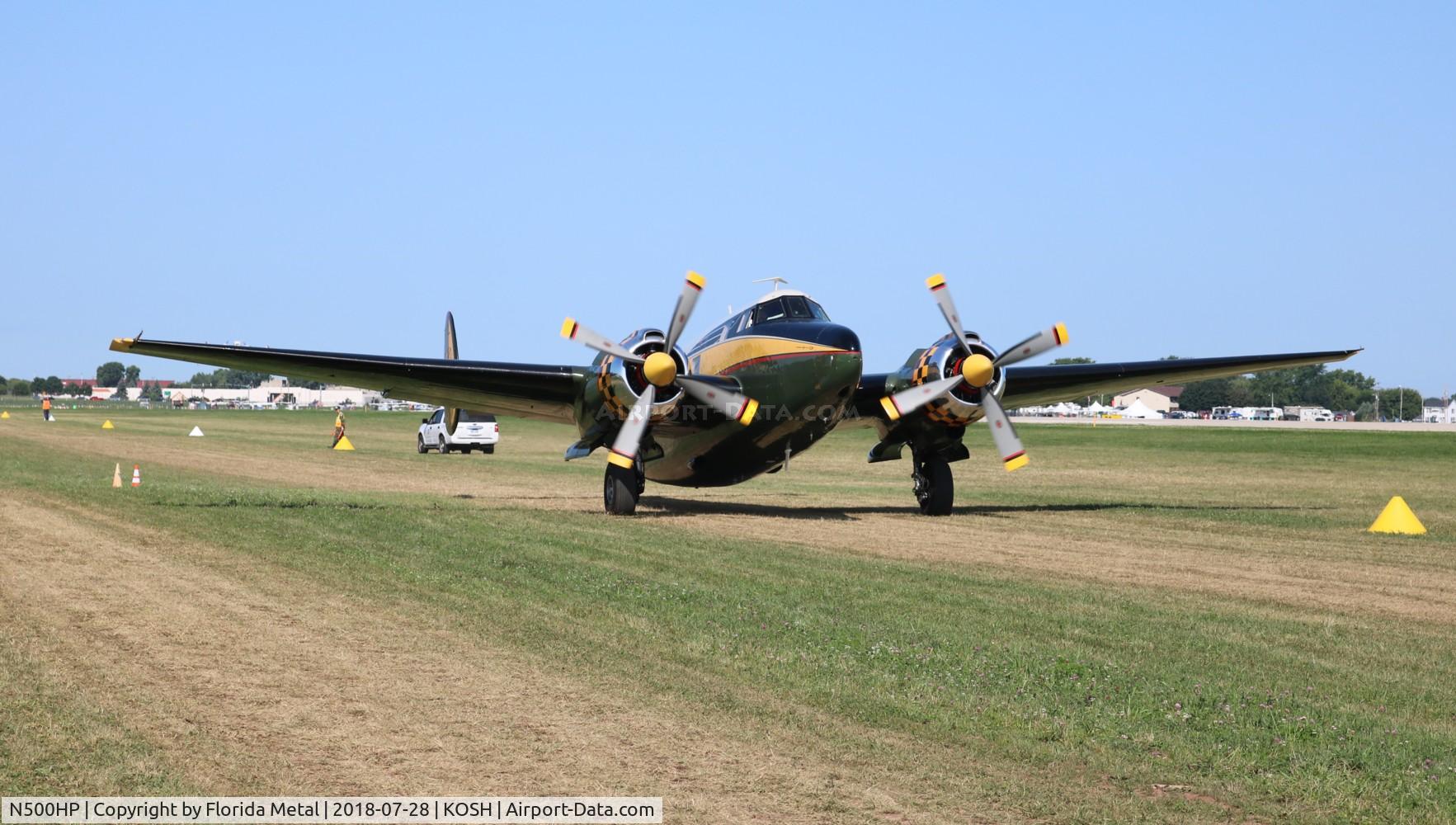N500HP, 1963 Dee Howard Co 500 C/N 500-105, OSH 2018 zx