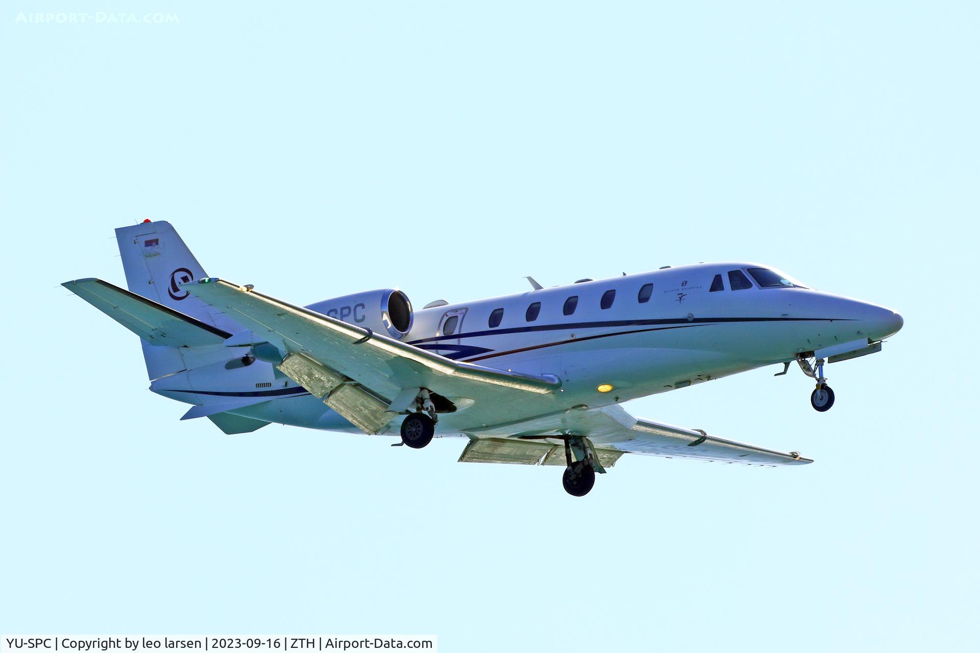 YU-SPC, 2013 Cessna 560XL Citation XLS+ C/N 560-6136, ZTH 16.9.2023