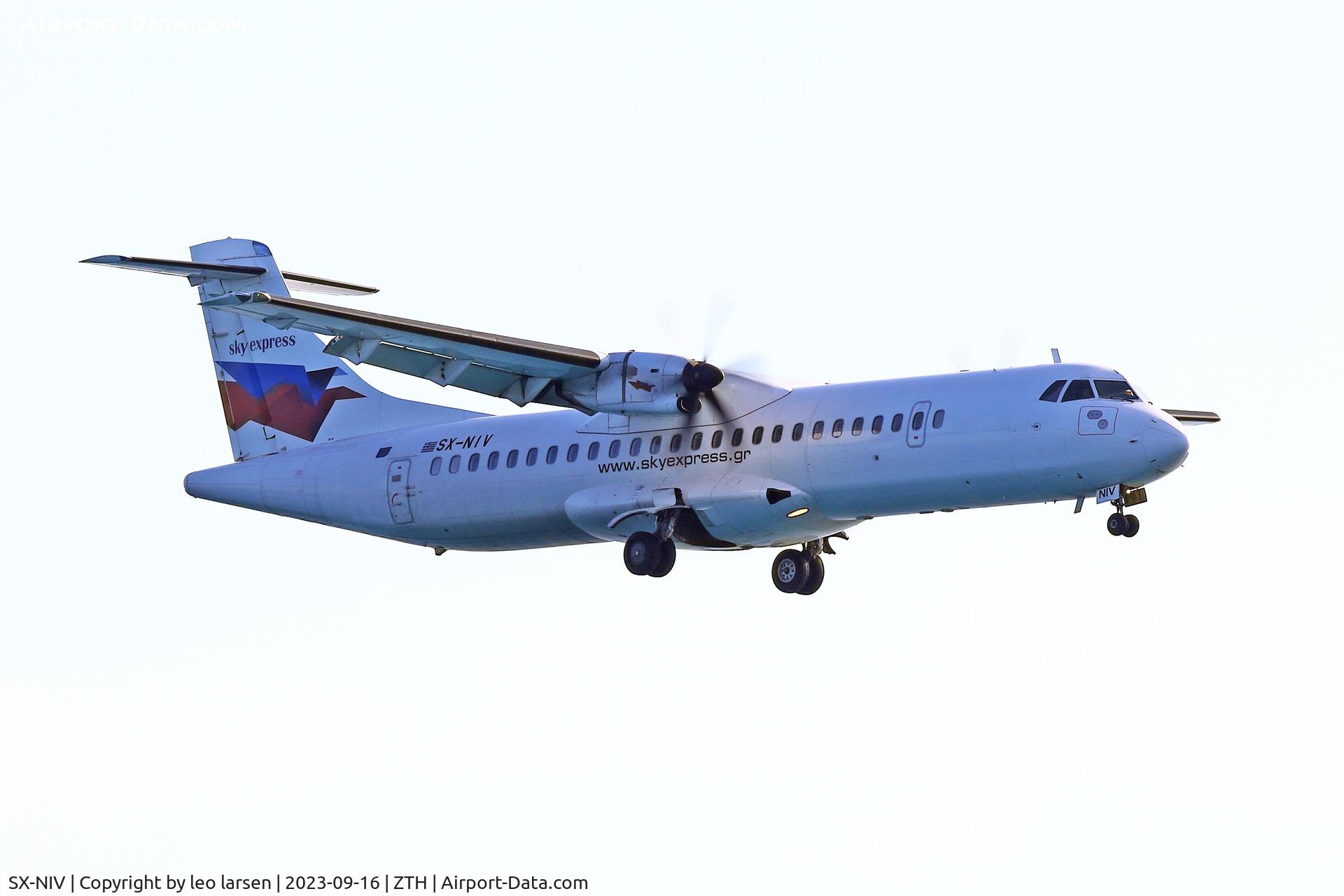 SX-NIV, 2007 ATR 72-500 C/N 767, ZTH 16.9.2023