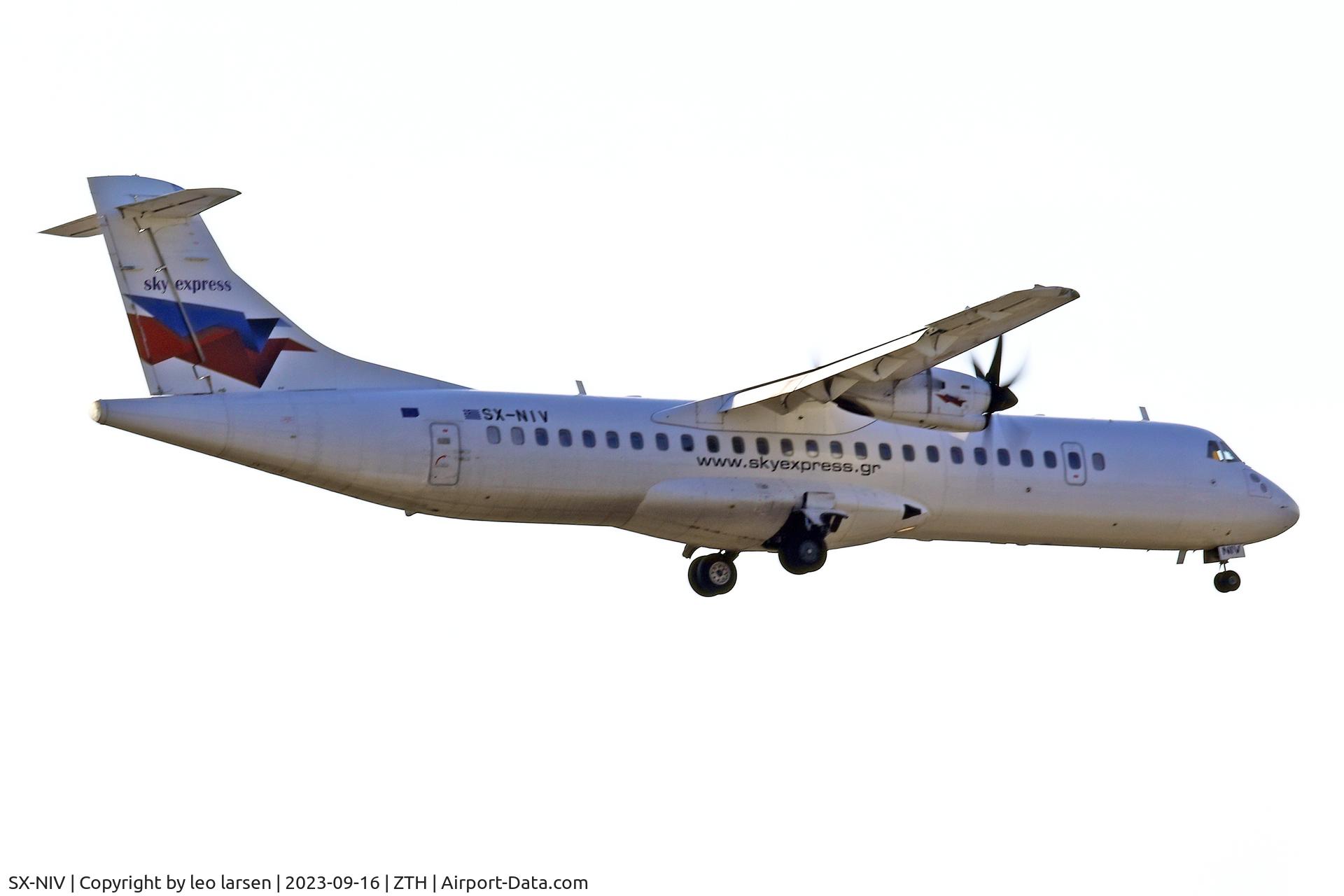 SX-NIV, 2007 ATR 72-500 C/N 767, ZTH 16.9.2016