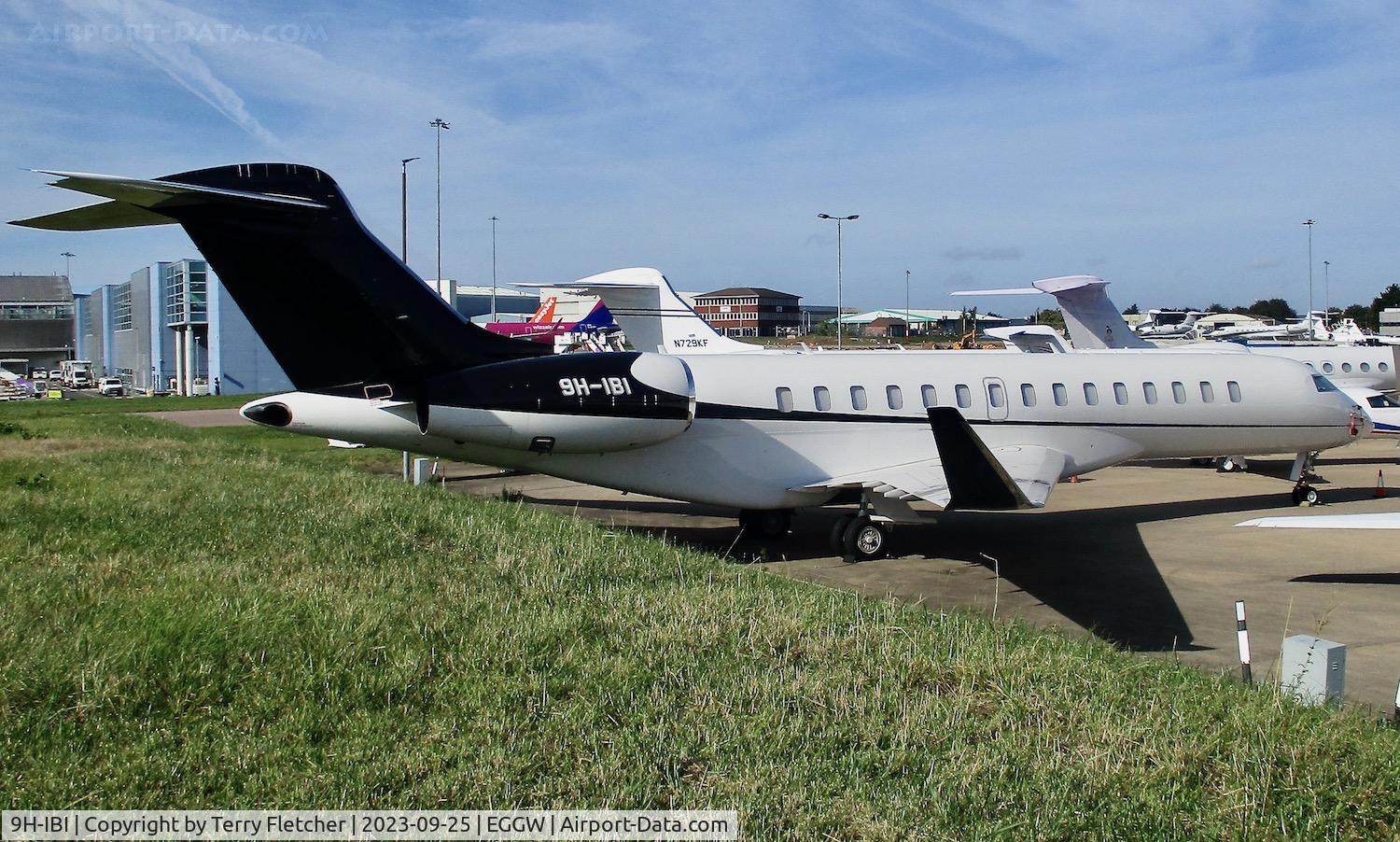 9H-IBI, , At Luton Airport