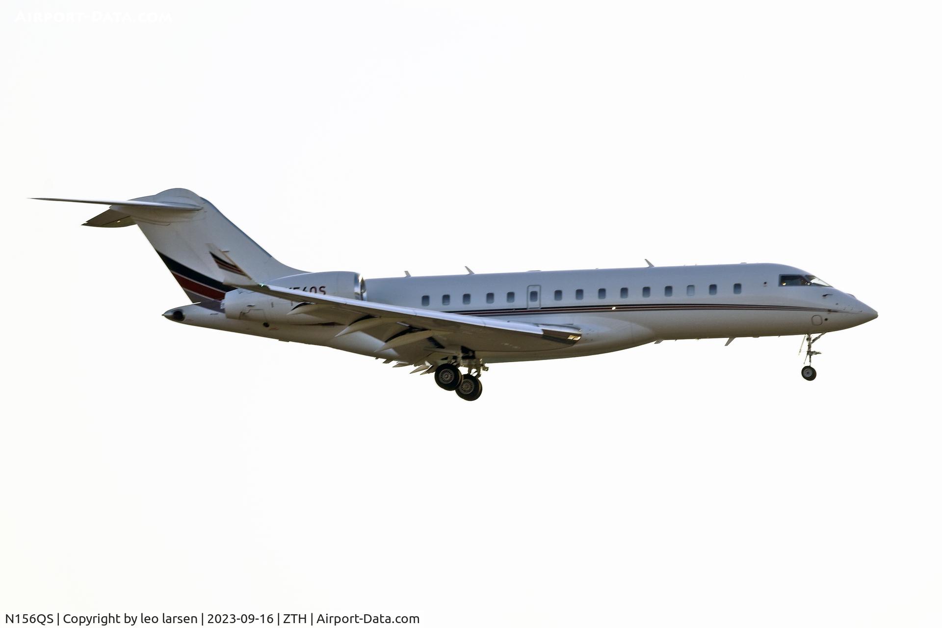 N156QS, 2019 Bombardier Bombardier Global 6000 C/N 9856, ZTH 16.9.2023