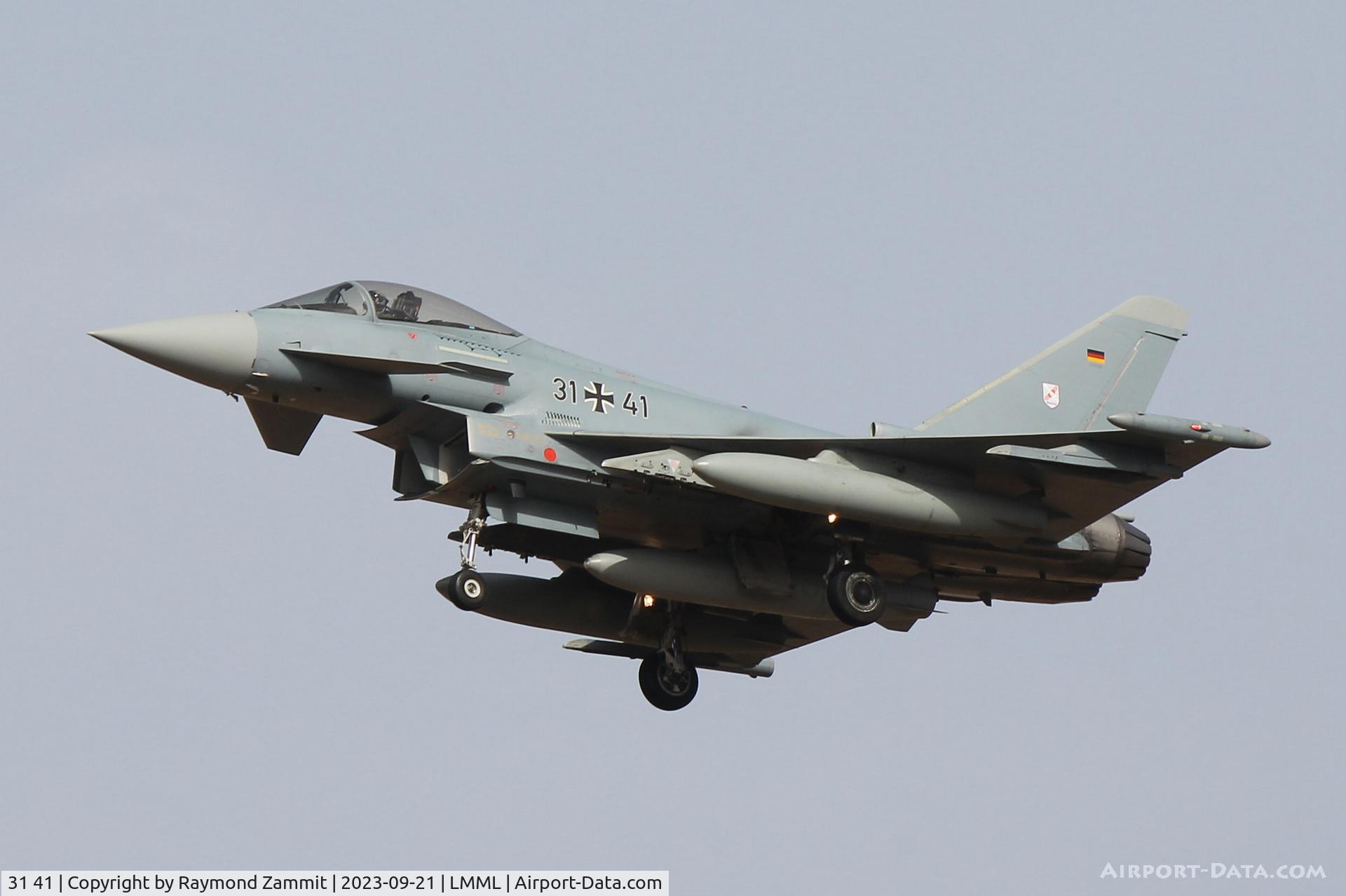 31 41, 2019 Eurofighter EF-2000 Typhoon S C/N GS0101, Eurofighter EF-2000 Typhoon S  31-41 German Air Force