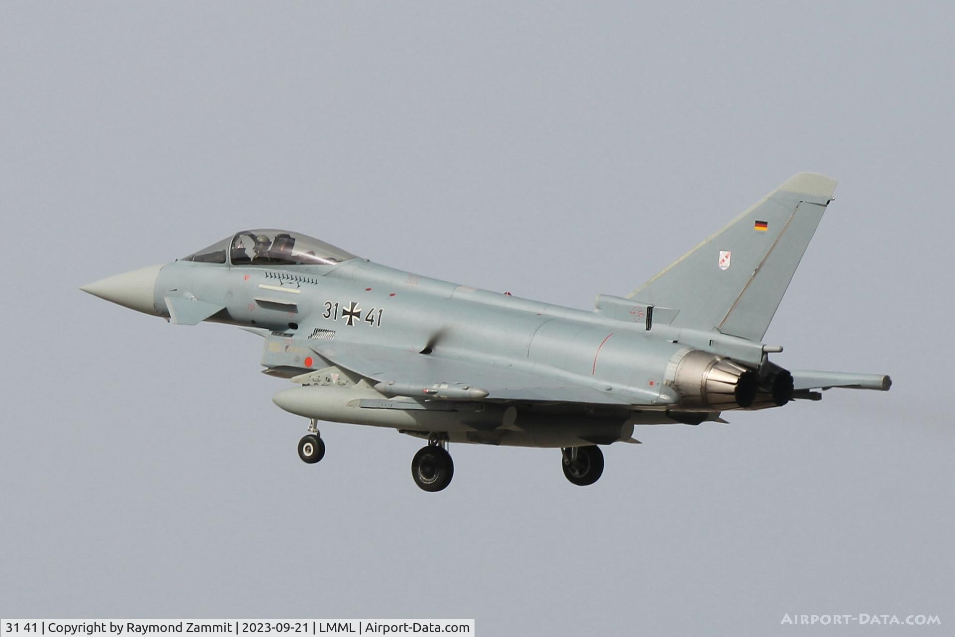 31 41, 2019 Eurofighter EF-2000 Typhoon S C/N GS0101, Eurofighter EF-2000 Typhoon S  31-41 German Air Force