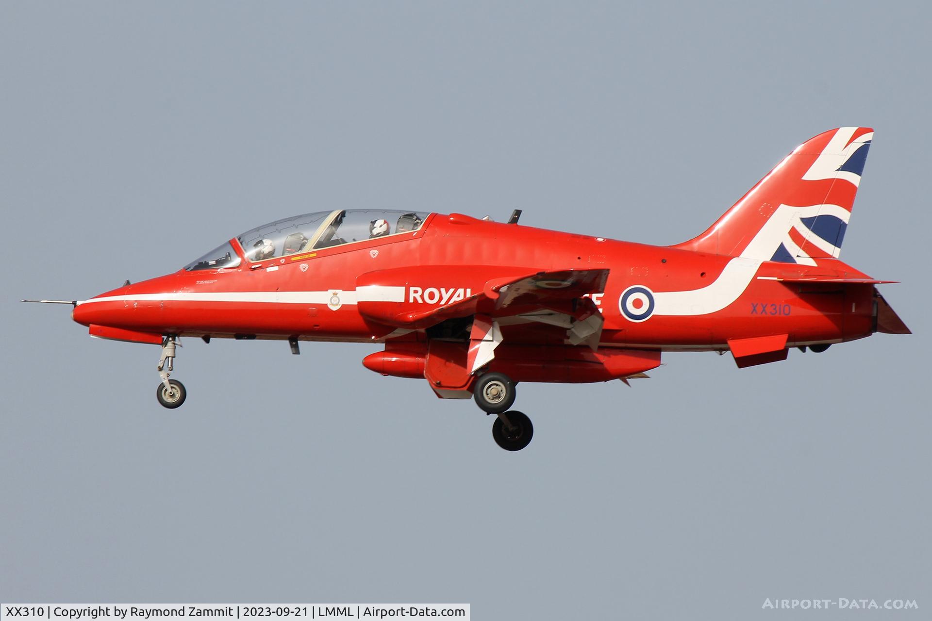 XX310, 1980 Hawker Siddeley Hawk T.1W C/N 145/312135, HS Hawk T.1W XX310 Red Arrows Royal Air Force