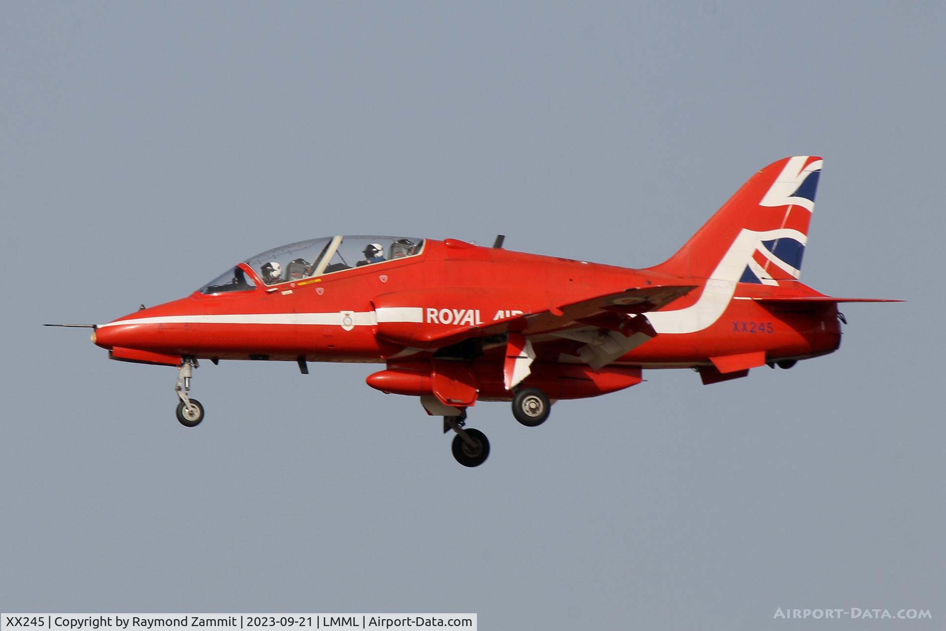 XX245, 1978 Hawker Siddeley Hawk T.1 C/N 081/312081, HS Hawk T.1A XX245 Red Arrows Royal Air Force