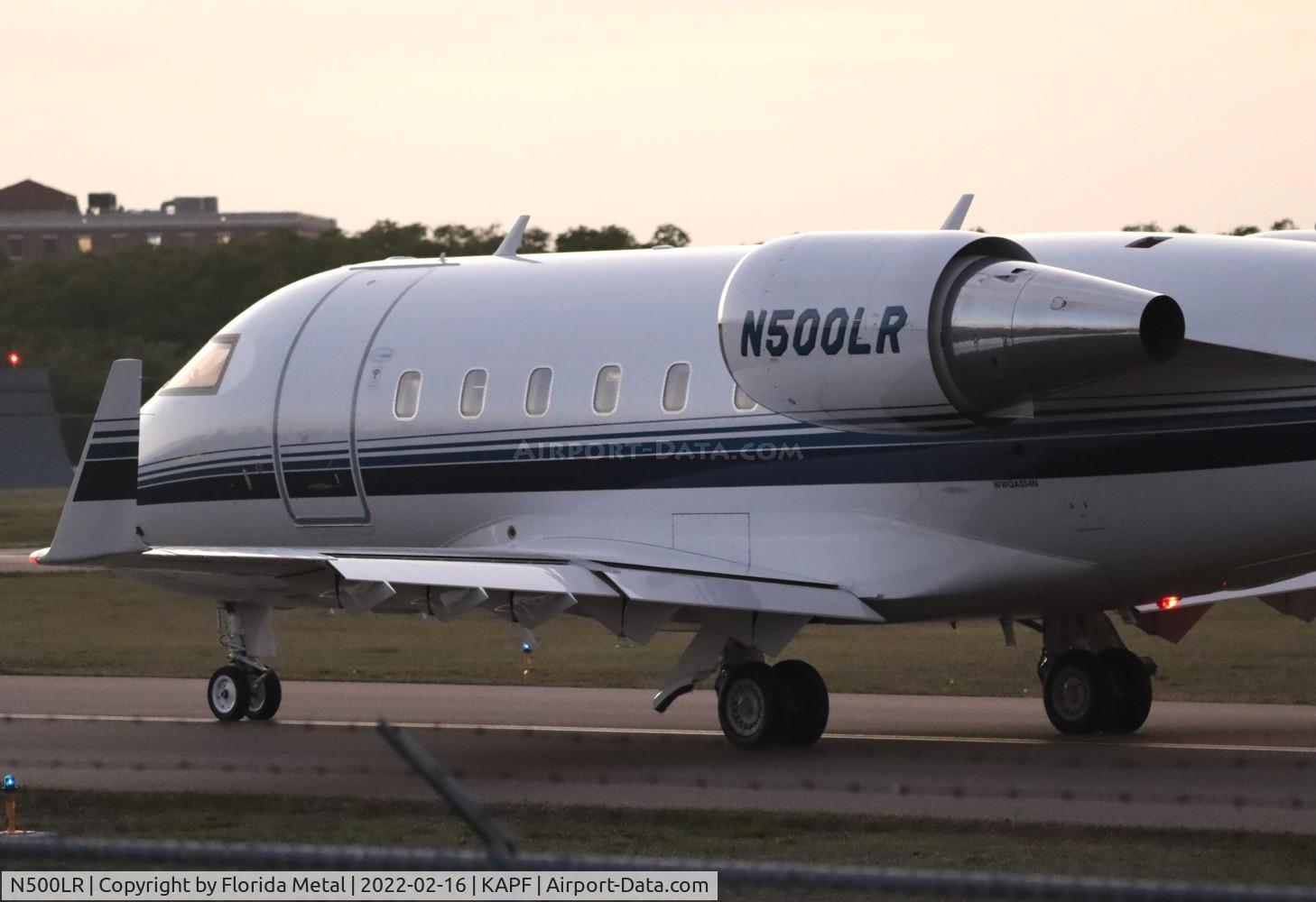 N500LR, 1987 Canadair Challenger 601-3A (CL-600-2B16) C/N 5012, Challenger 601 zx