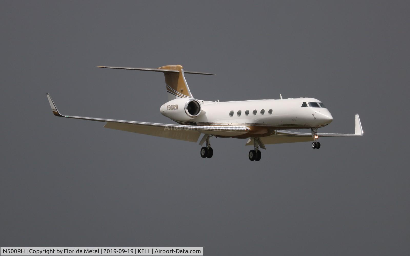 N500RH, Gulfstream Aerospace G-V C/N 558, Hendrick Motorsports zx