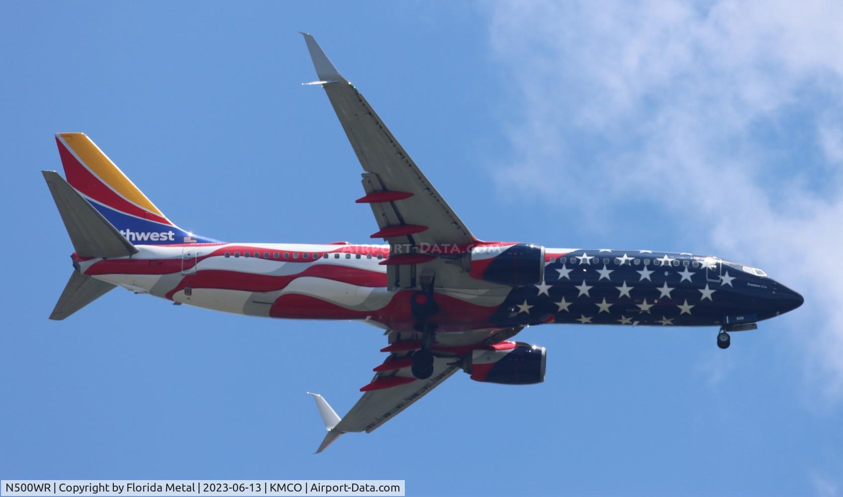 N500WR, 2014 Boeing 737-8H4 C/N 36898, SWA 738 USA flag zx BNA-MCO