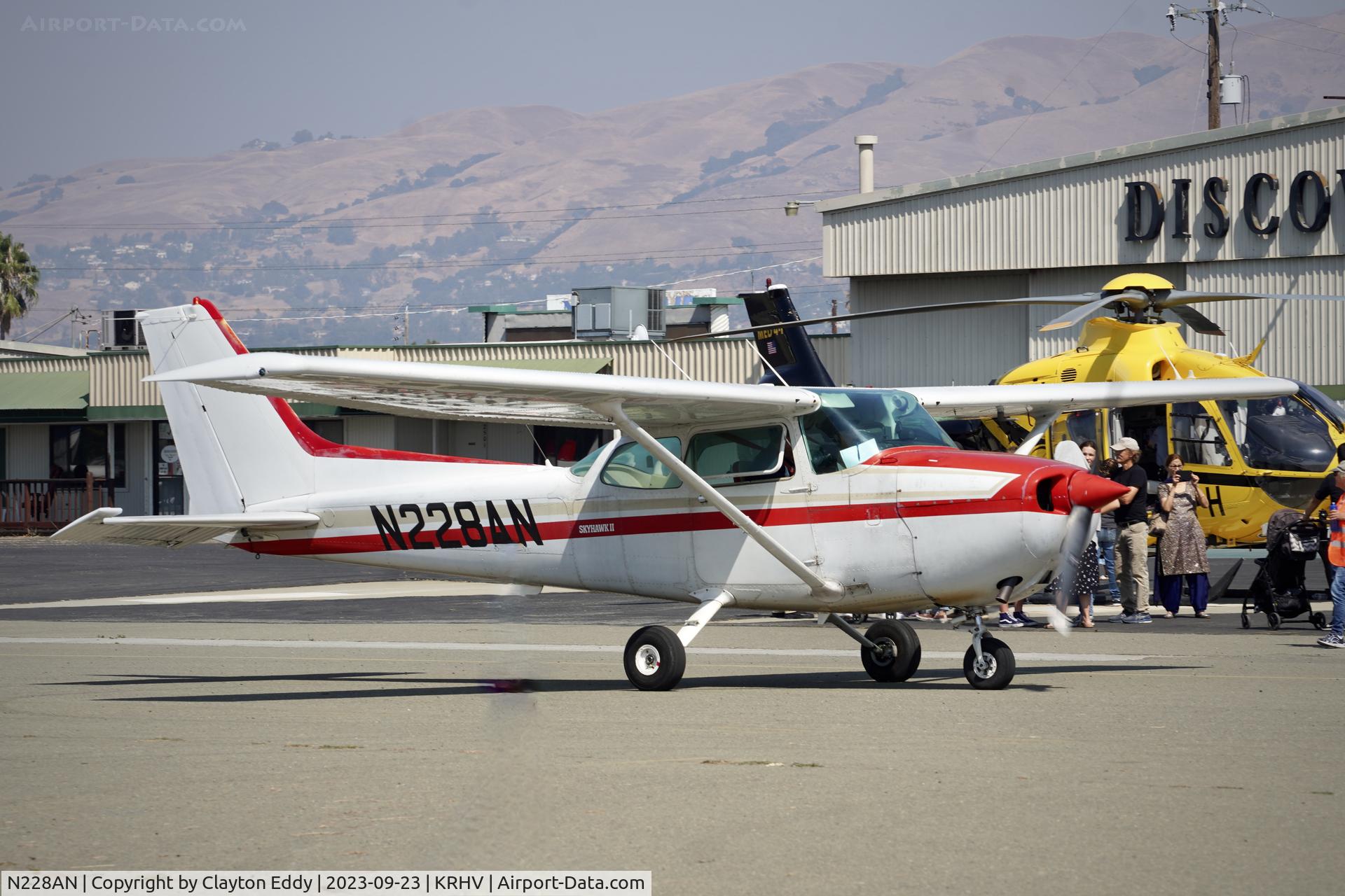 N228AN, 2021 Ceesma 172P Skyhawk C/N 17274354, Reid-Hillview Airport Community Day California 2023.