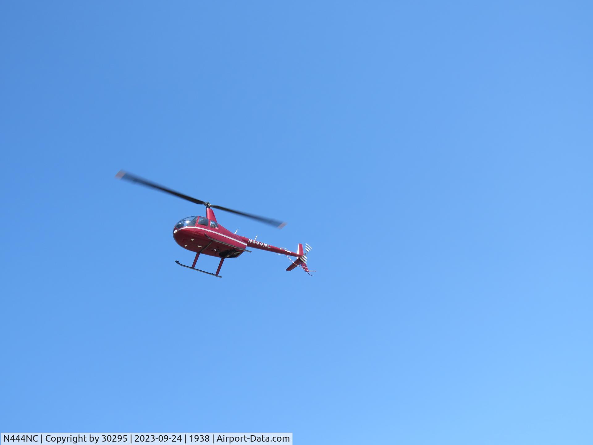 N444NC, 2007 Robinson R44 II C/N 11786, Enroute helipad