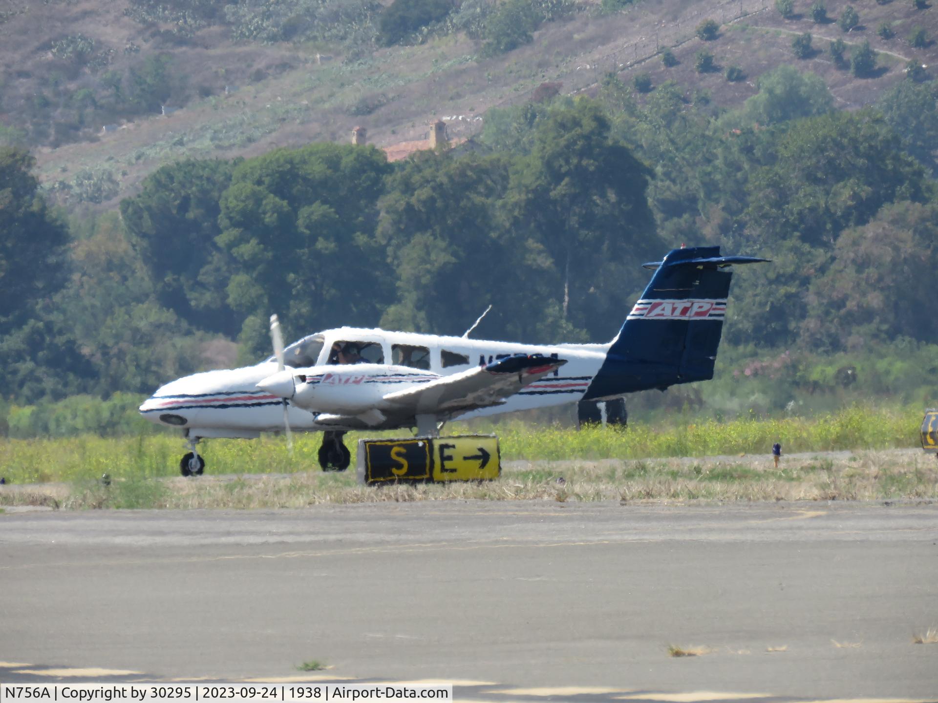 N756A, 2007 Piper PA-44-180 Seminole C/N 4496244, Awaiting clearance