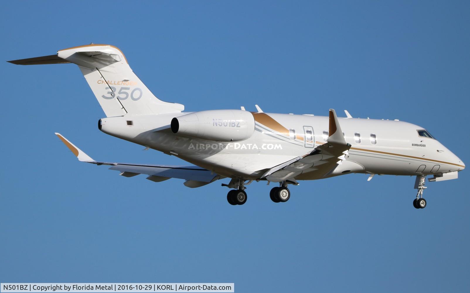 N501BZ, 2014 Bombardier Challenger 350 (BD-100-1A10) C/N 20501, Challenger 350 zx