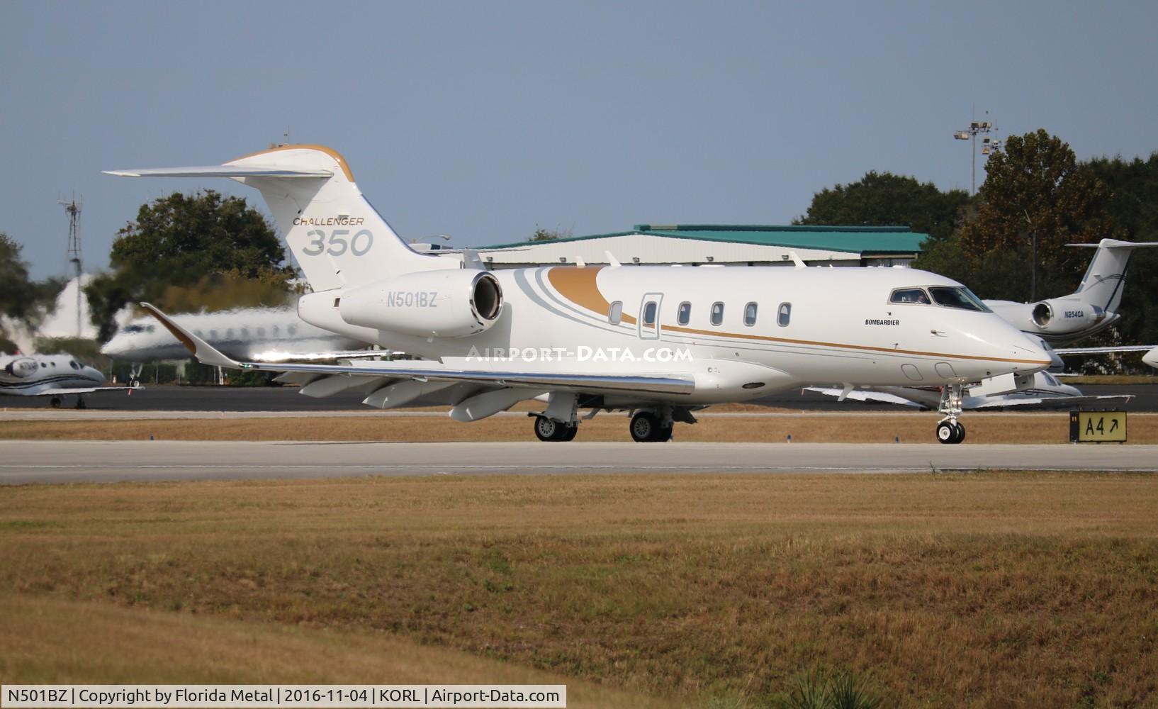 N501BZ, 2014 Bombardier Challenger 350 (BD-100-1A10) C/N 20501, Challenger 350 zx