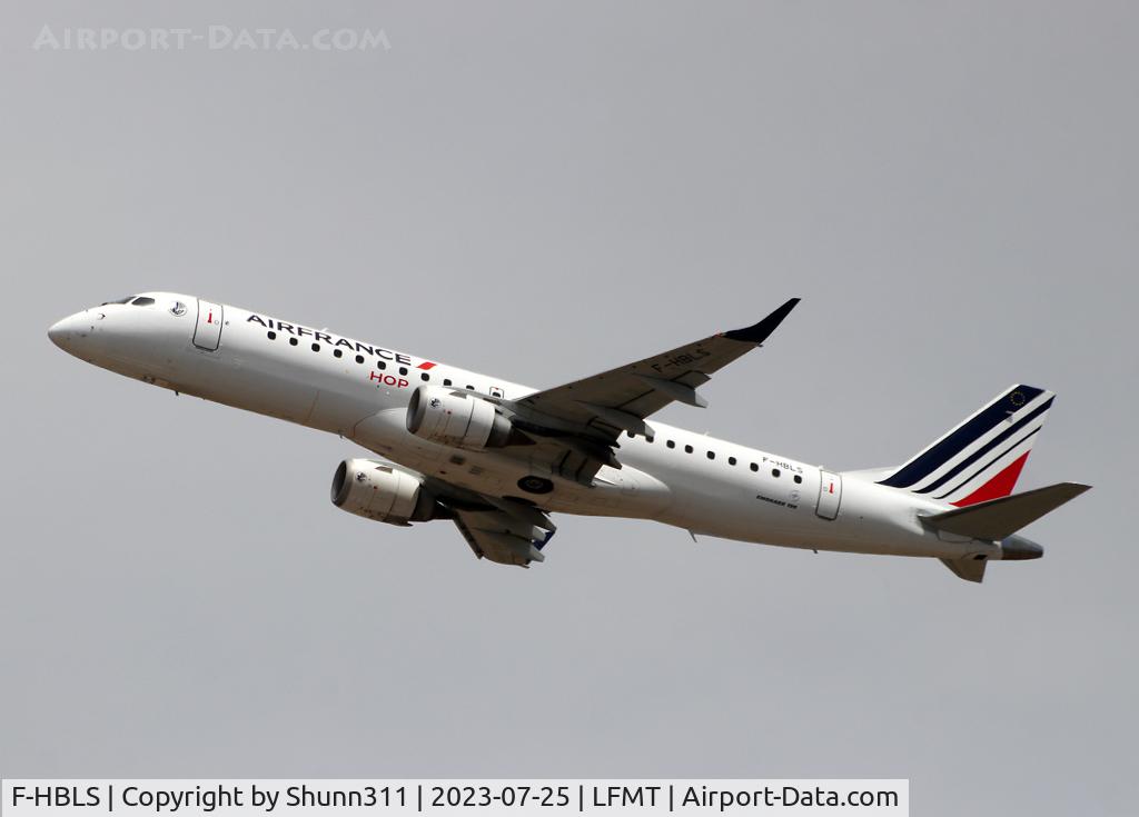 F-HBLS, 2009 Embraer 190LR (ERJ-190-100LR) C/N 19000326, Climbing...