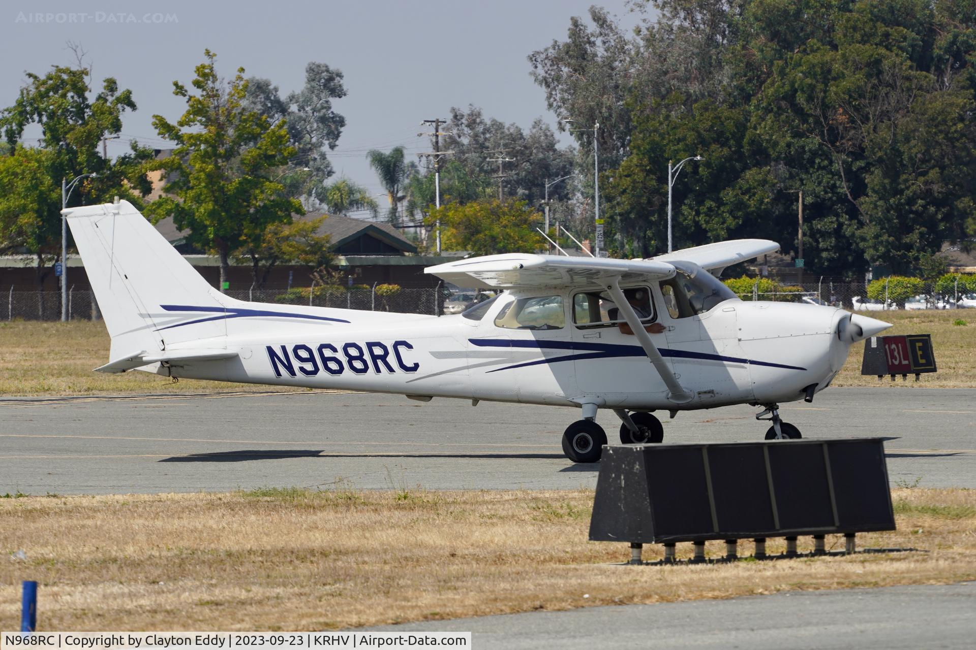 N968RC, 1984 Cessna 172P C/N 17276126, Reid-Hillview Airport Community Day California 2023.