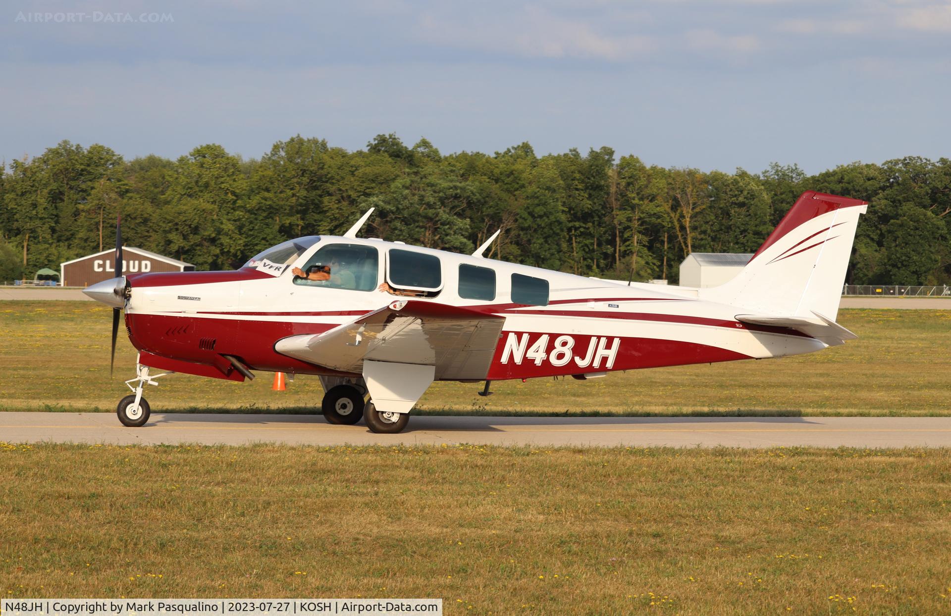 N48JH, 1971 Beech A36 Bonanza 36 C/N E-297, Beech A36