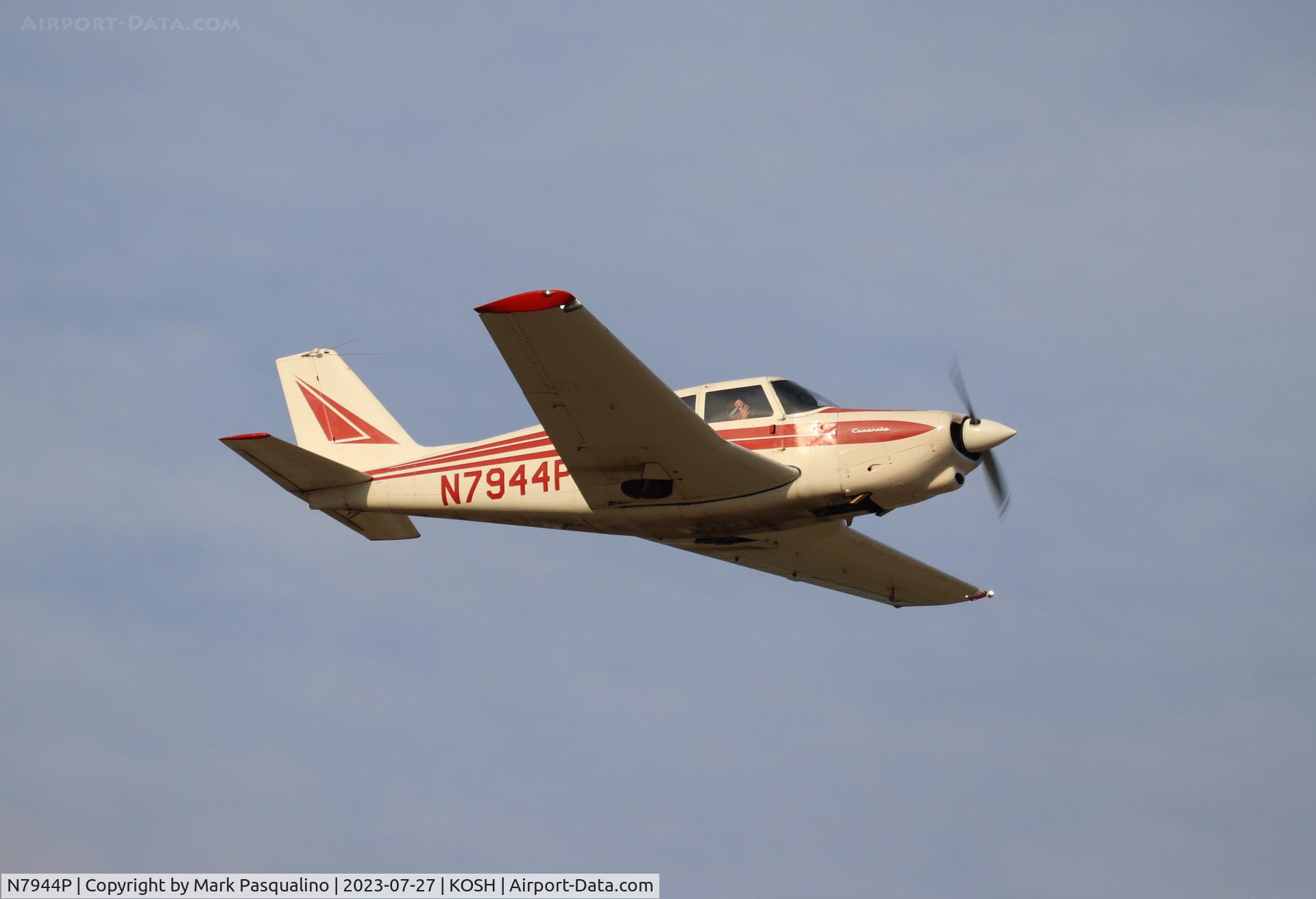 N7944P, 1962 Piper PA-24-180 Comanche C/N 24-3180, Piper PA-24-180