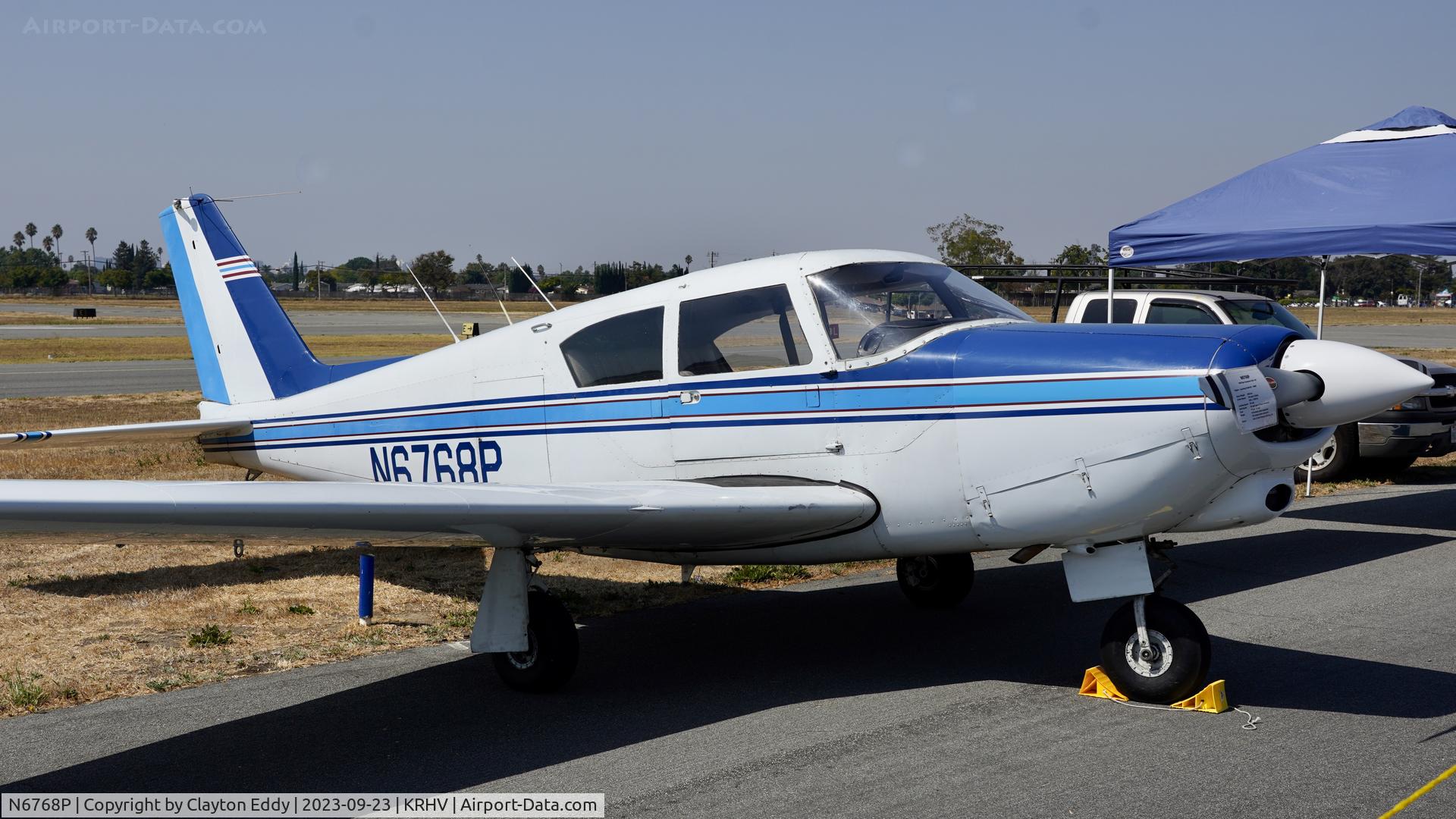 N6768P, 1960 Piper PA-24-260 Comanche C/N 24-1899, Reid-Hillview Airport Community Day California 2023.