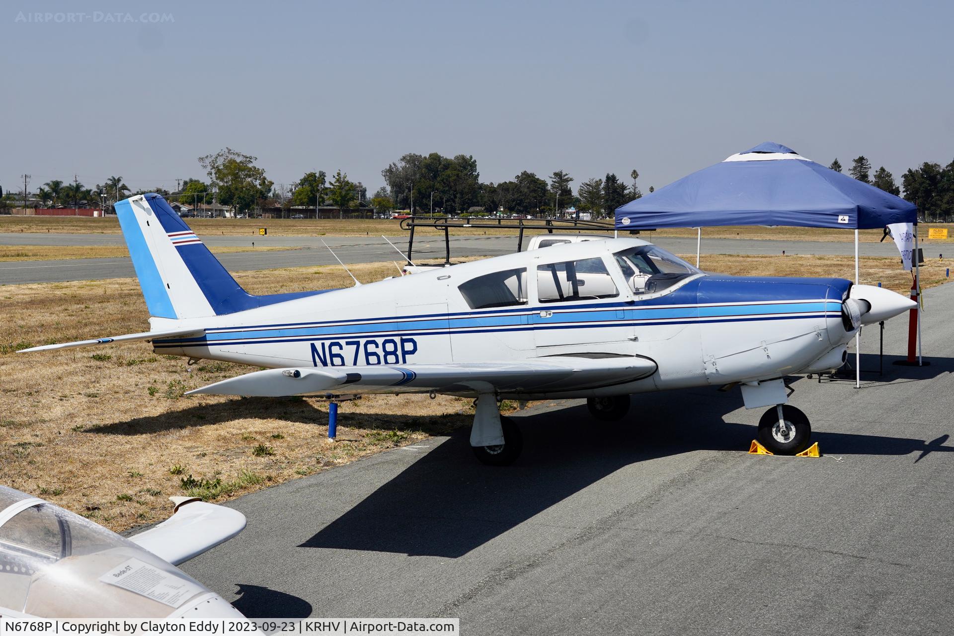 N6768P, 1960 Piper PA-24-260 Comanche C/N 24-1899, Reid-Hillview Airport Community Day California 2023.