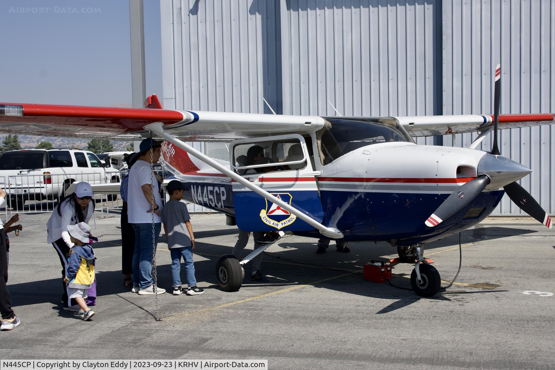N445CP, 2012 Cessna 182T Skylane C/N 18282356, Reid-Hillview Airport Community Day 2023.