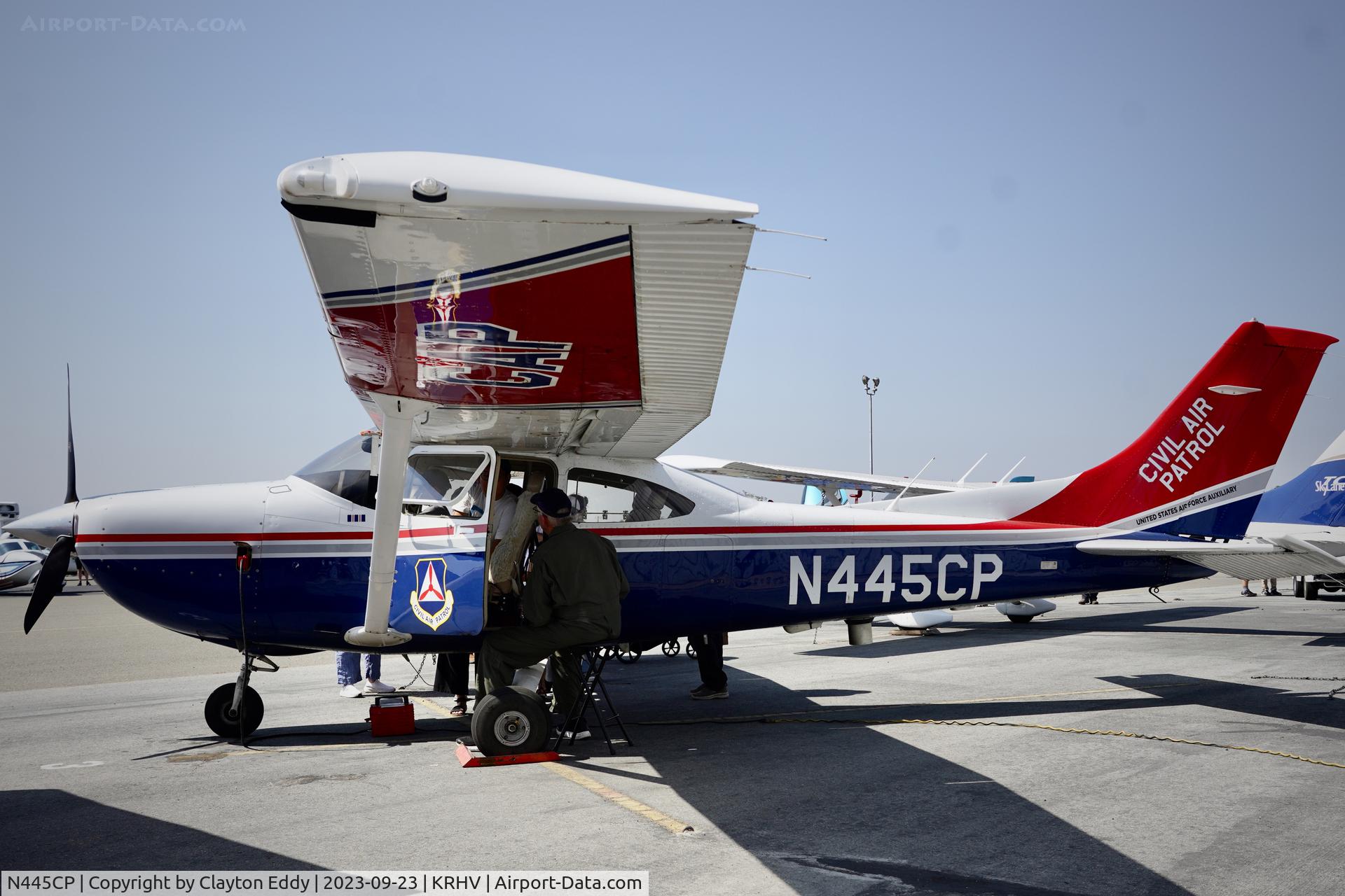 N445CP, 2012 Cessna 182T Skylane C/N 18282356, Reid-Hillview Airport Community Day California 2023.