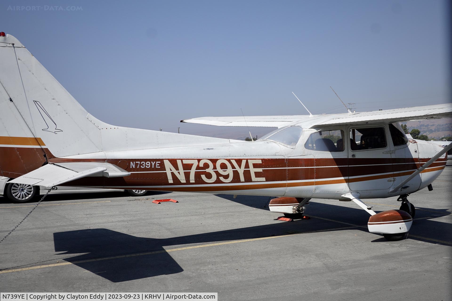 N739YE, 1978 Cessna 172N C/N 17270906, Reid-Hillview Airport Community Day California 2023.