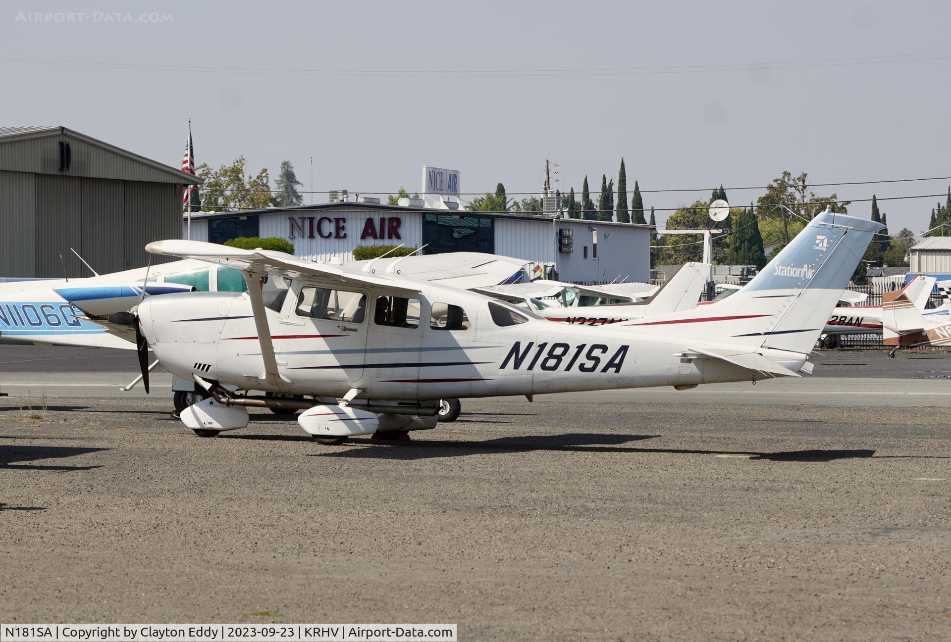 N181SA, 2004 Cessna 206H Stationair C/N 20608192, Reid-Hillview Airport Community Day California 2023.