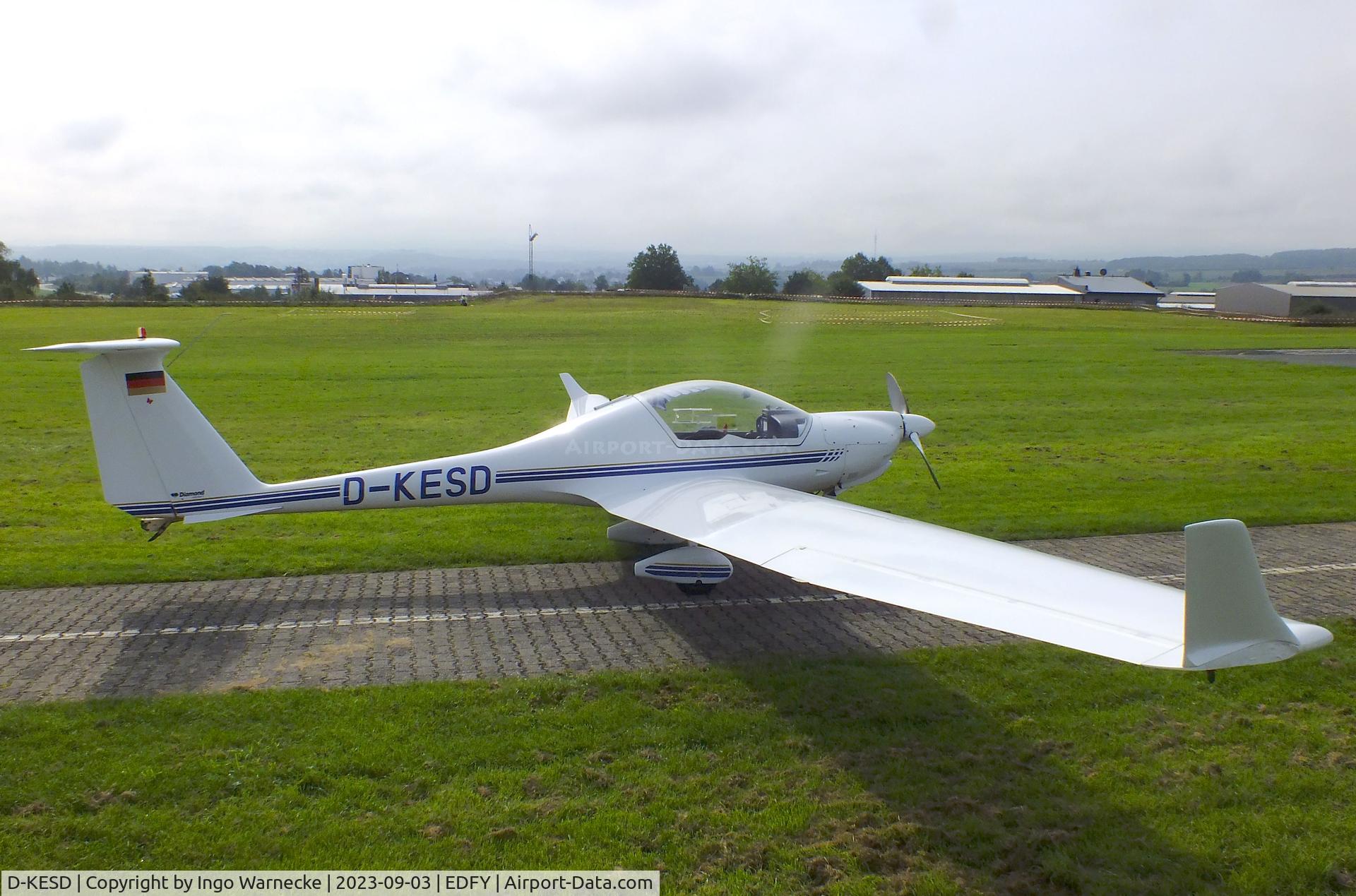 D-KESD, 1997 Diamond HK-36TTC 115 Super Dimona C/N 36556, Diamond HK-36TTC 115 Super Dimona at the Fly-in und Flugplatzfest (airfield display) at Elz Airfield