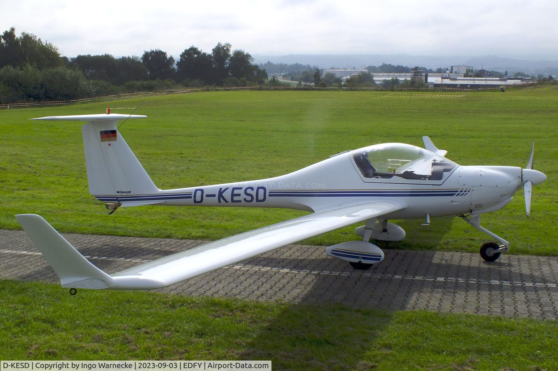 D-KESD, 1997 Diamond HK-36TTC 115 Super Dimona C/N 36556, Diamond HK-36TTC 115 Super Dimona at the Fly-in und Flugplatzfest (airfield display) at Elz Airfield