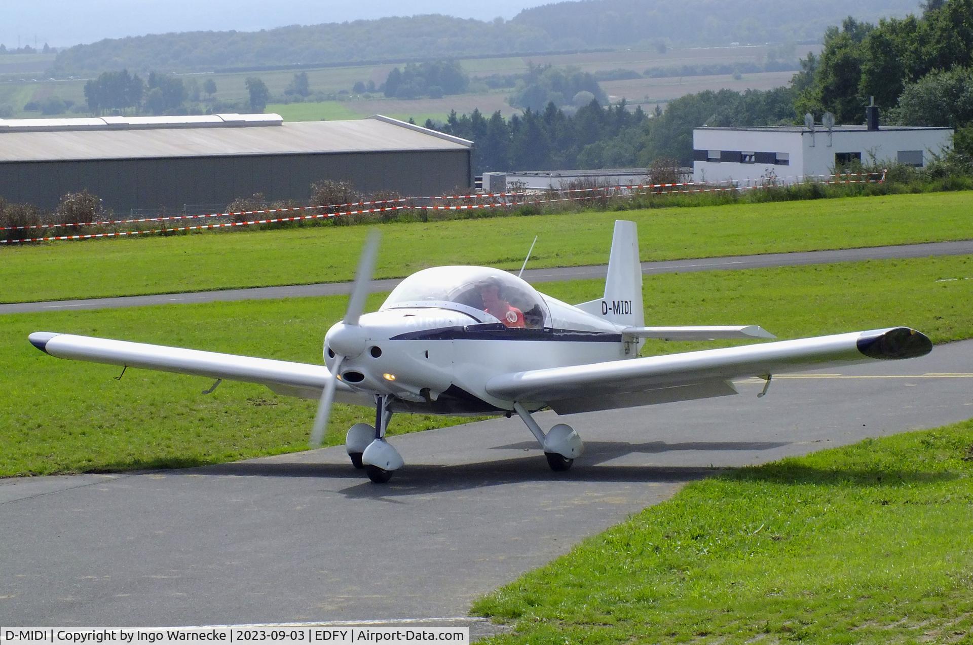 D-MIDI, Alpi Aviation Pioneer 200 C/N 48, Alpi Aviation Pioneer 200 at the Fly-in und Flugplatzfest (airfield display) at Elz Airfield