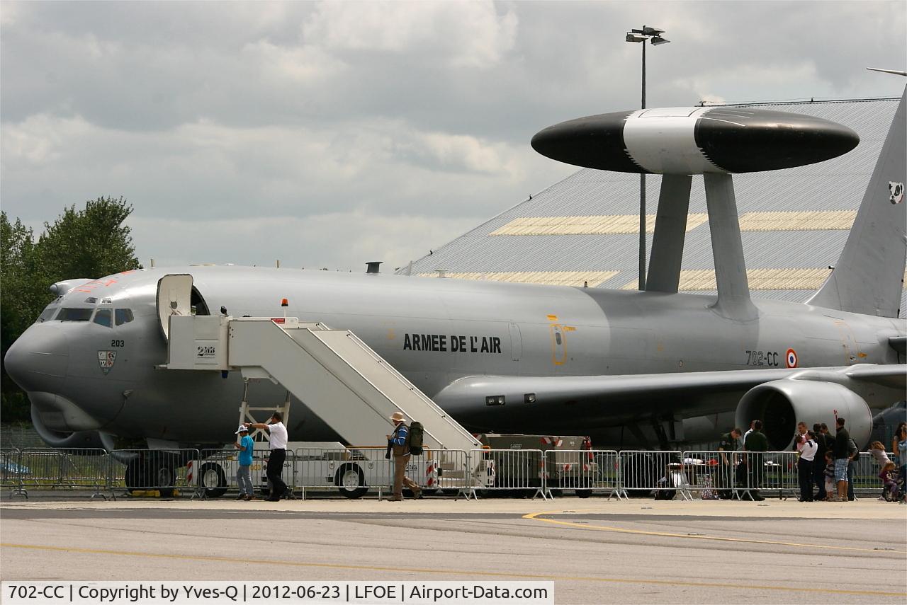 702-CC, Boeing E-3F SDCA C/N 24117, Boing E-3F SDCA (702-CC), Evreux-Fauville Air Base 105 (LFOE)