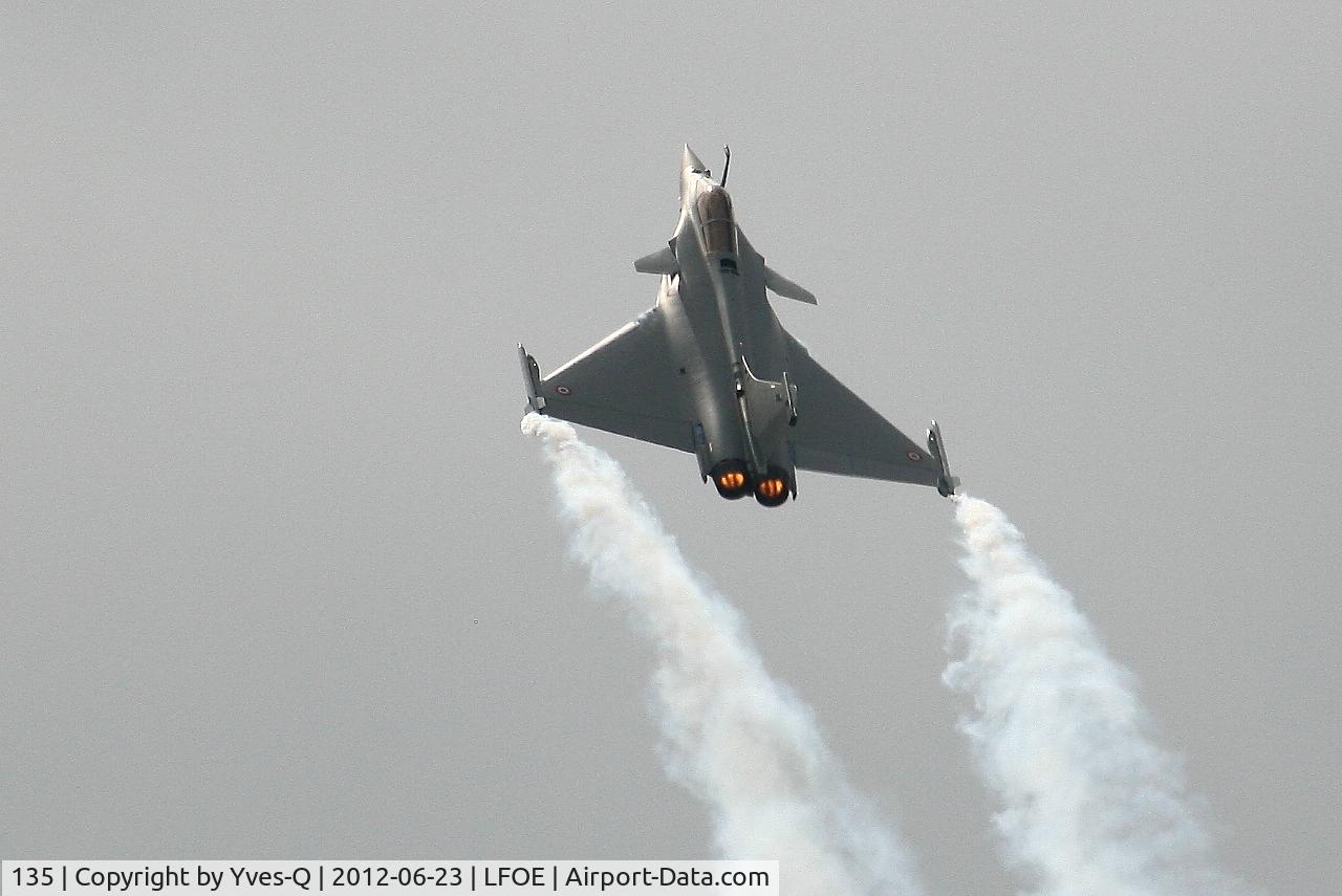 135, Dassault Rafale C C/N 135, Dassault Rafale, On display, Evreux-Fauville Air Base 105 (LFOE)