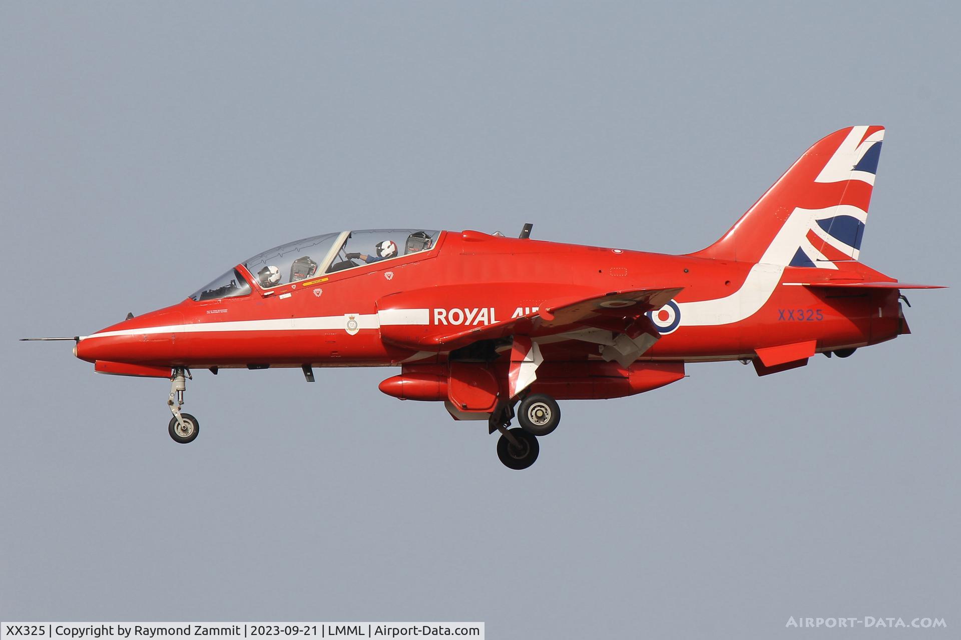 XX325, 1980 Hawker Siddeley Hawk T.1 C/N 169/312150, HS Hawk T.1A XX325 Red Arrows Royal Air Force