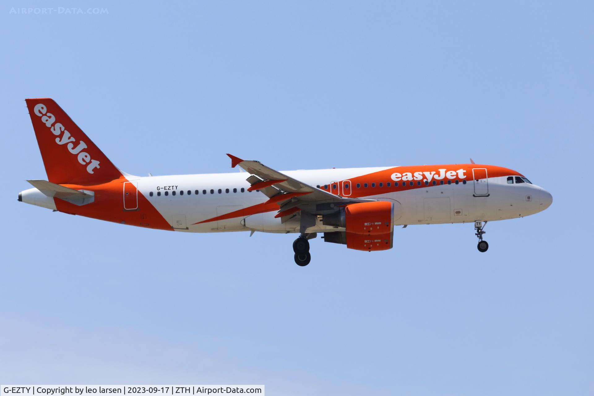 G-EZTY, 2010 Airbus A320-214 C/N 4554, ZTH 17.9.2023