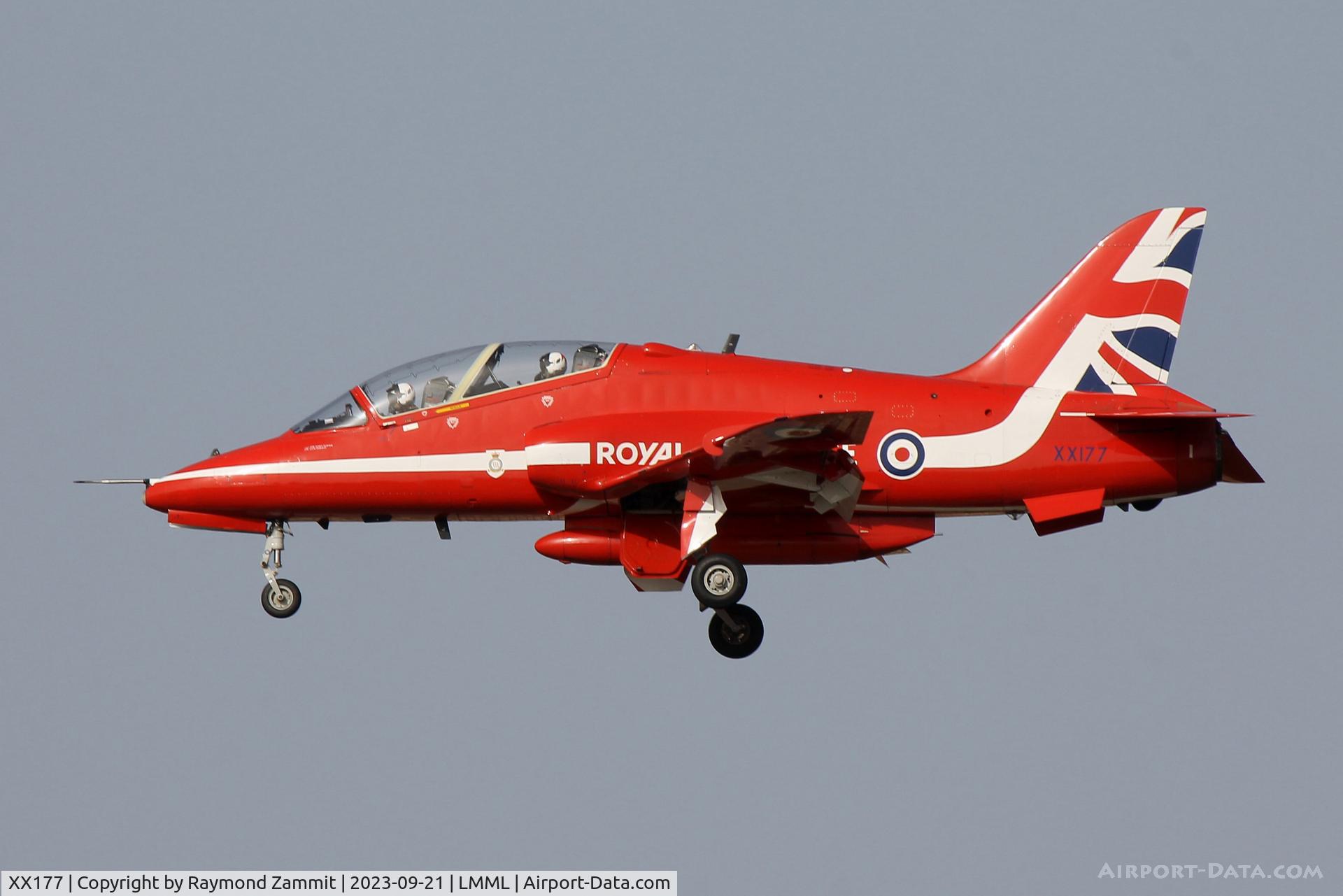 XX177, 1977 Hawker Siddeley Hawk T.1 C/N 024/312024, HS Hawk T.1A XX177 Red Arrows Royal Air Force