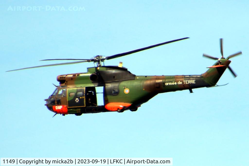 1149, Aérospatiale SA-330B Puma C/N 1149, In flight