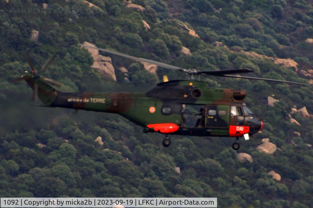 1092, Aérospatiale SA-330B Puma C/N 1092, In flight