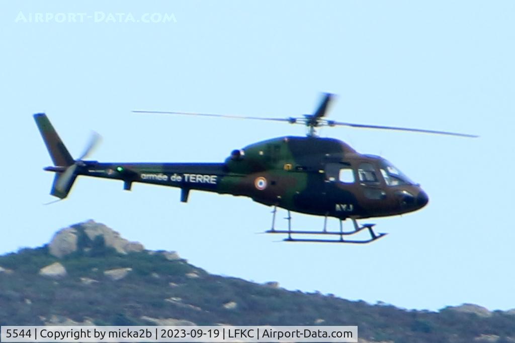 5544, 1993 Aerospatiale AS-555UN Fennec C/N 5544, In flight
