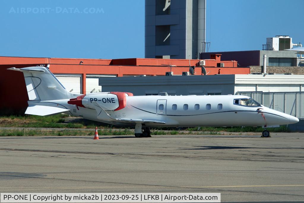 PP-ONE, Bombardier Learjet 60 C/N 60-354, Parked
