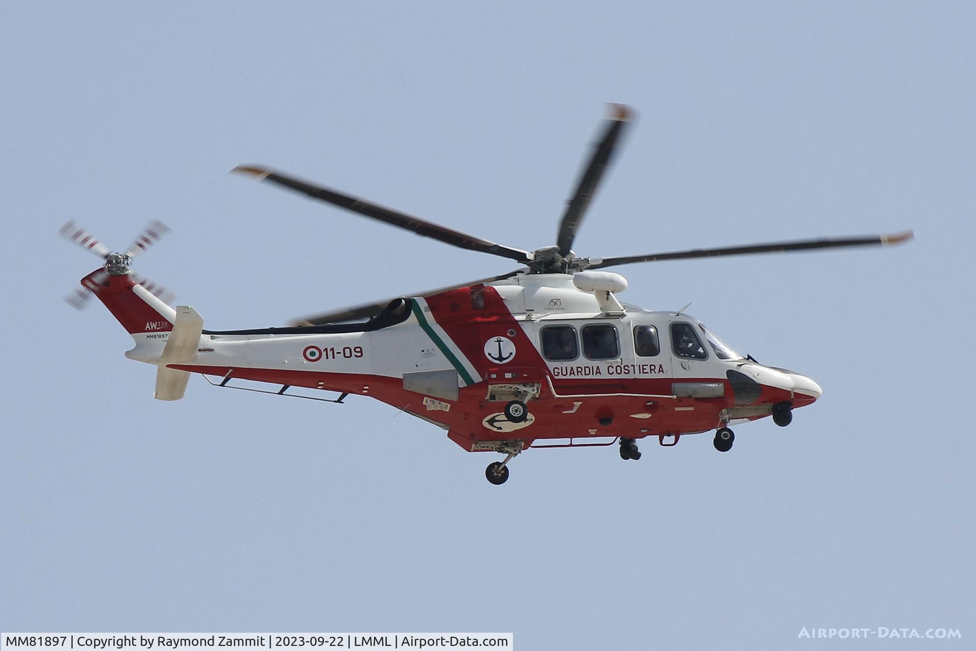 MM81897, 2016 AgustaWestland AW-139CP Nemo C/N 31622, AgustaWestland AW-139CP MM81897/11-09 Guardia Costiera Italy