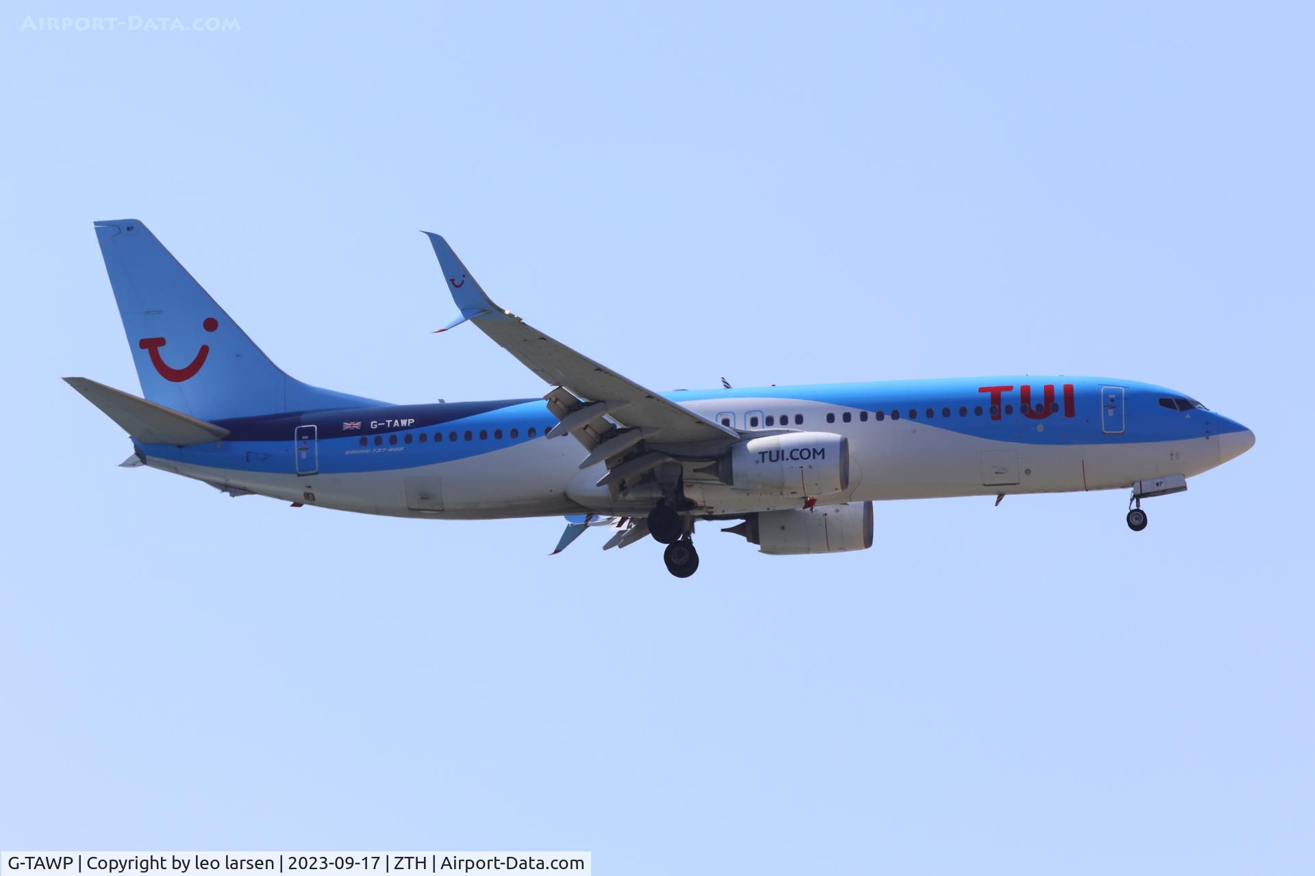 G-TAWP, 2013 Boeing 737-8K5 C/N 37257, ZTH 17.9.2023