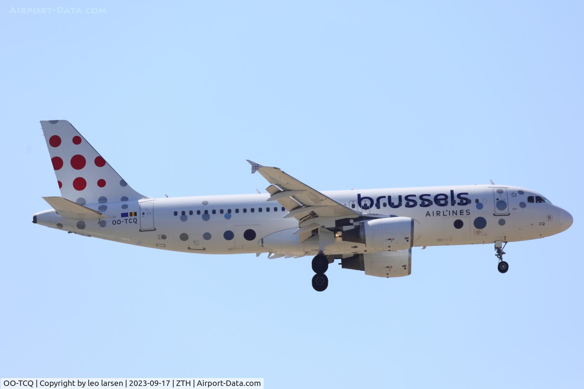 OO-TCQ, 2003 Airbus A320-214 C/N 2114, ZTH 17.9.2023