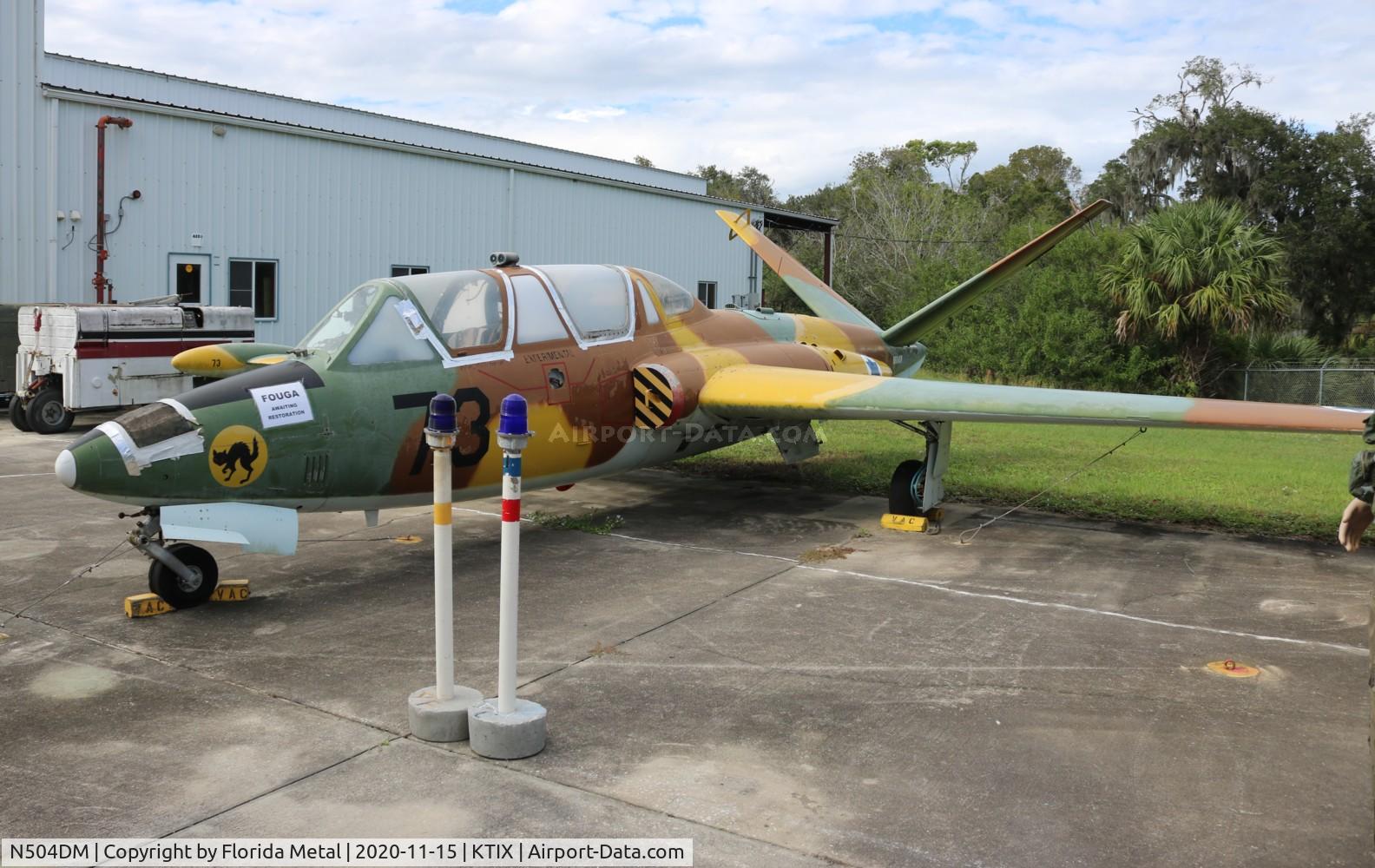 N504DM, 1966 Fouga (Valmet) CM-170R Magister C/N FM-73, Fouga Magister zx