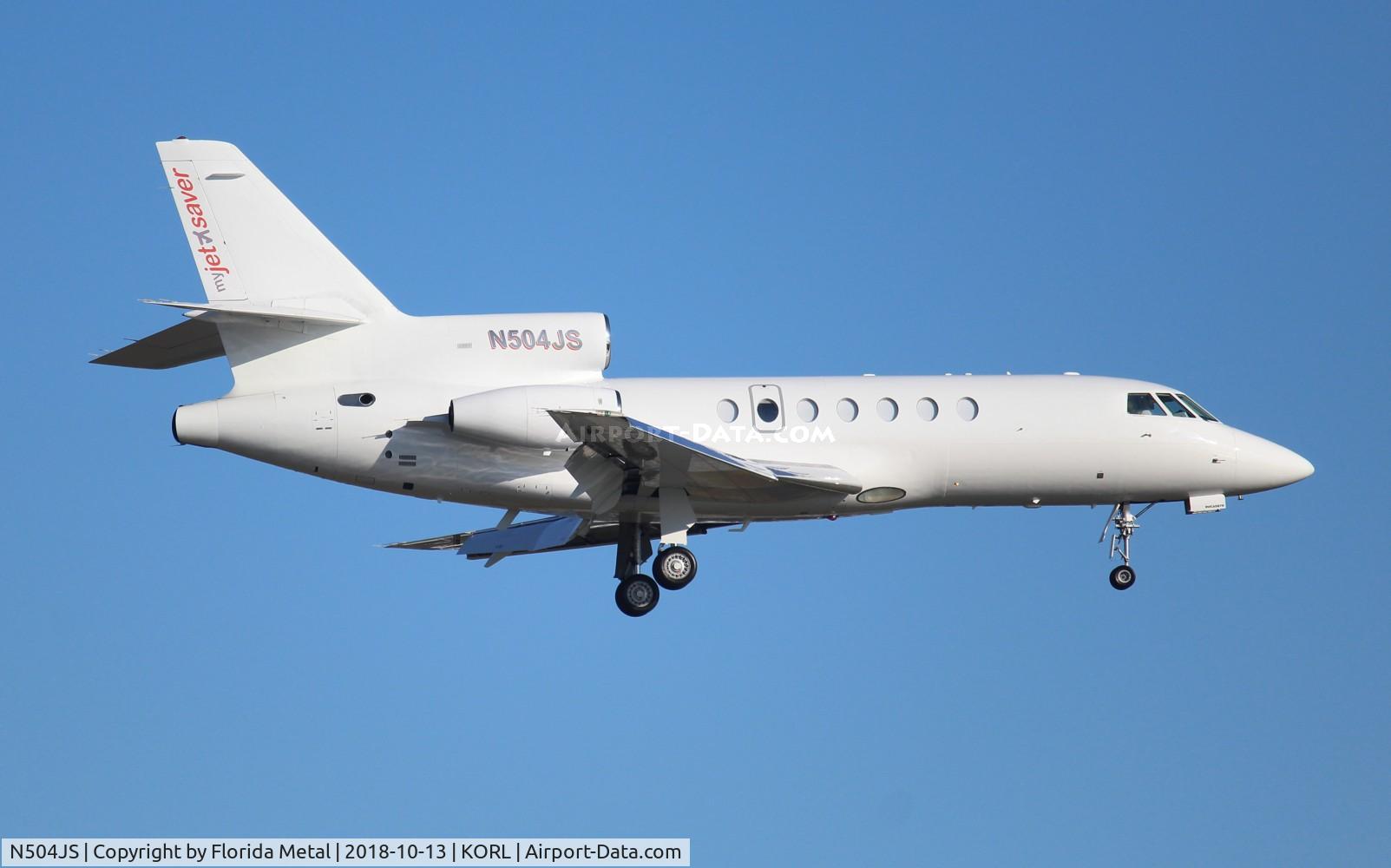 N504JS, Dassault Falcon 50 C/N 90, Falcon 50 zx