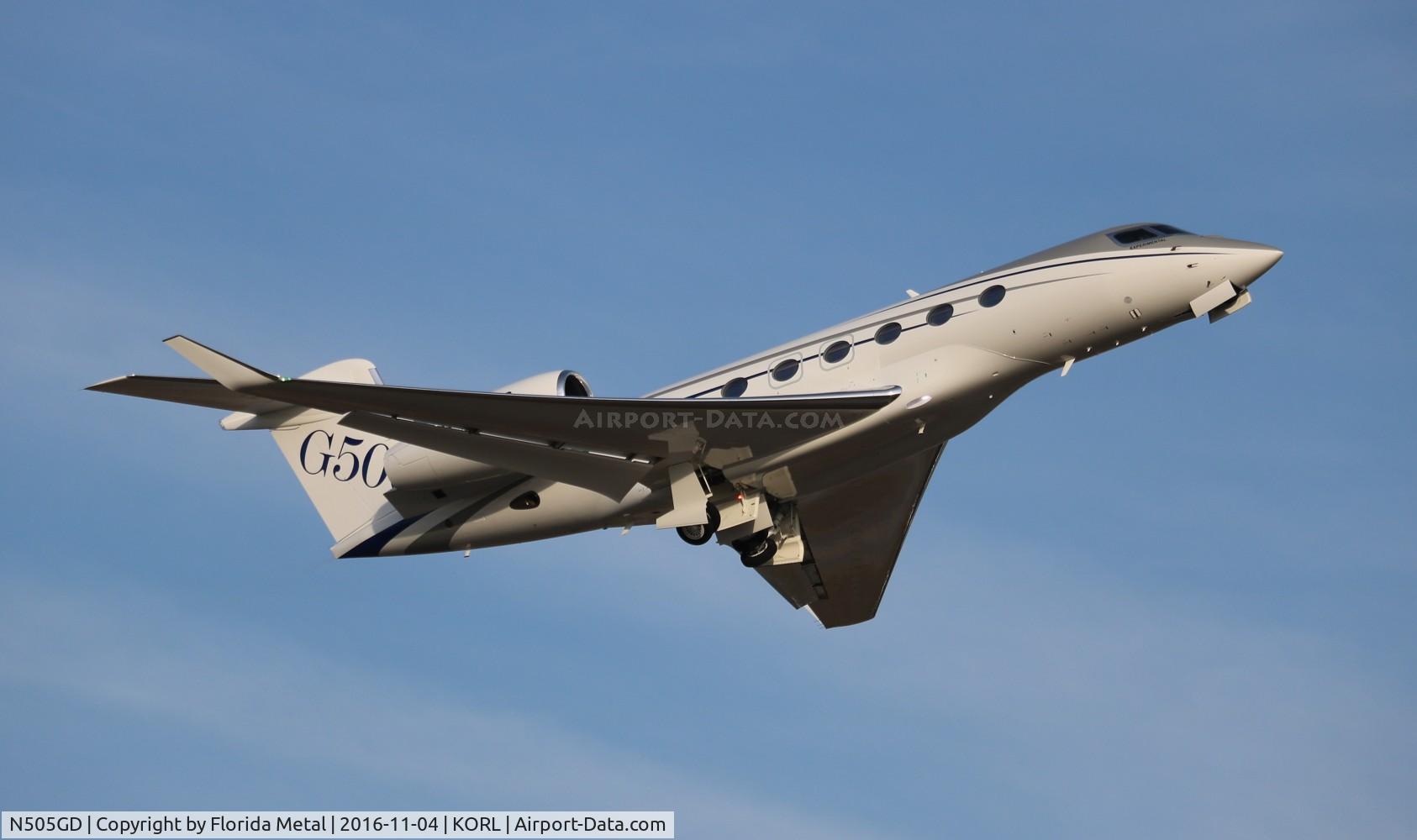 N505GD, 2016 Gulfstream Aerospace GVII-G500 C/N 72005, G500 zx