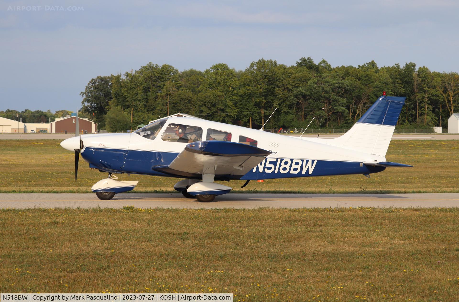 N518BW, 1974 Piper PA-28-180 C/N 28-7405240, Piper PA-28-180