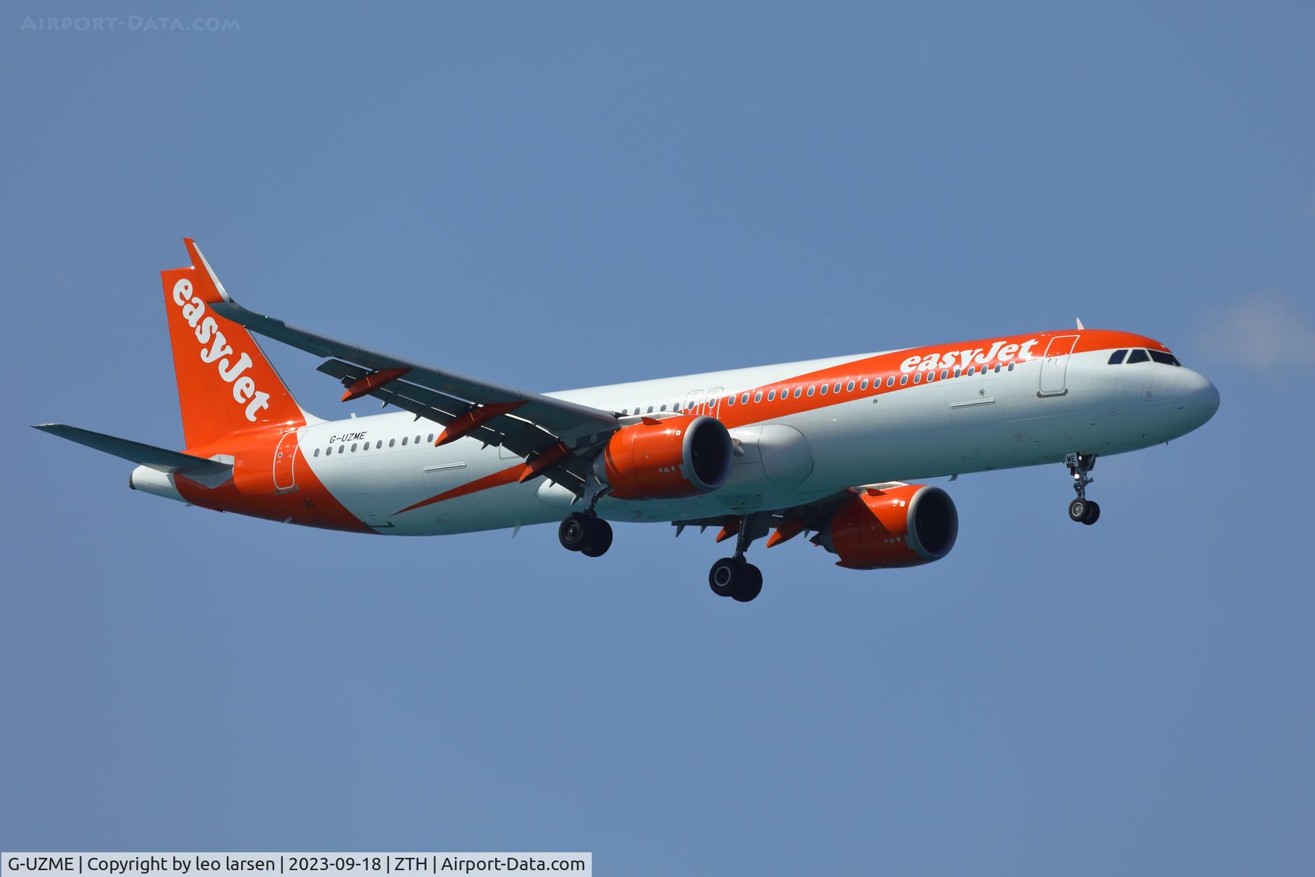 G-UZME, 2018 Airbus A321-251NX C/N 8454, ZTH 18.9.2023