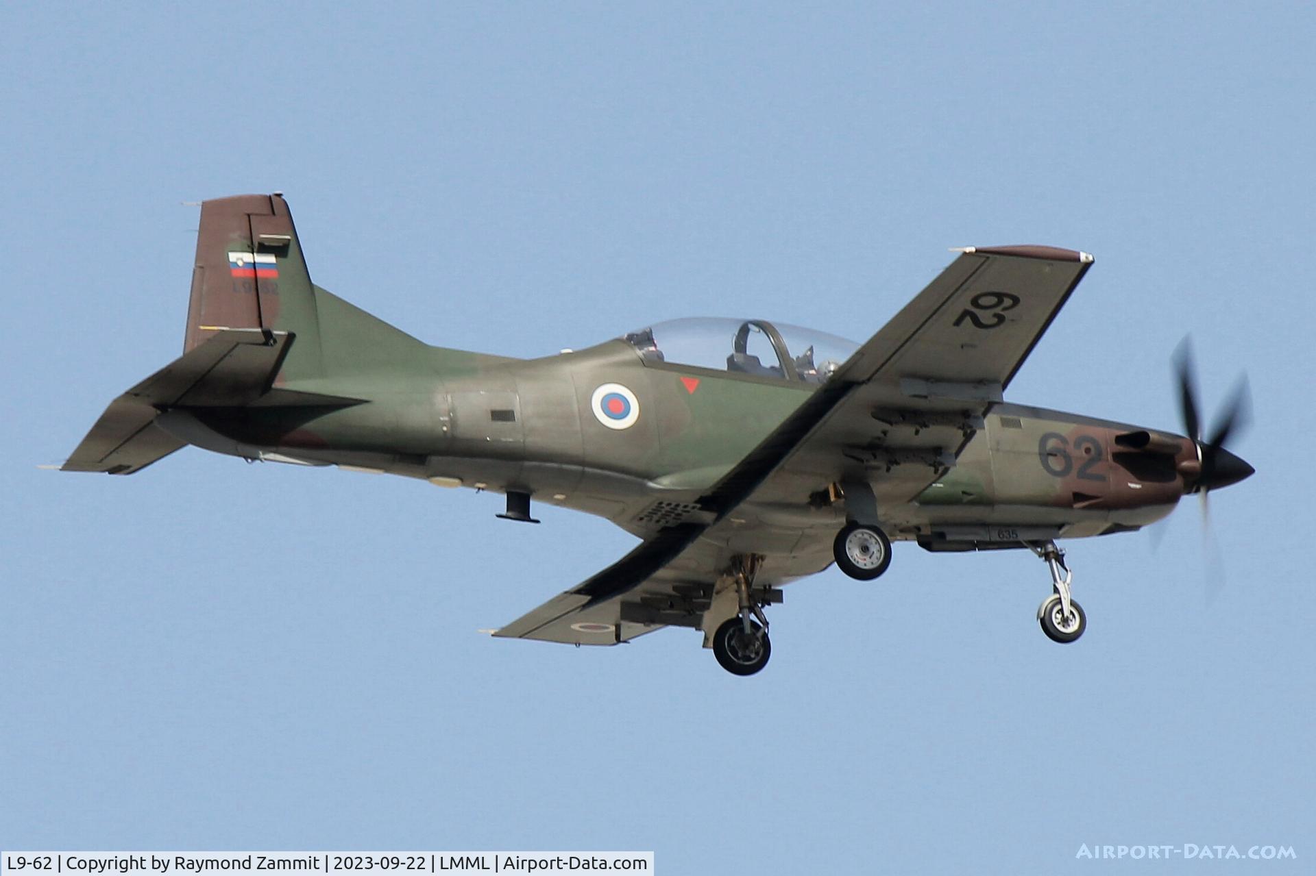 L9-62, Pilatus PC-9M Hudournik C/N 635, Pilatus PC-9M L9-62 Slovenian Air Force